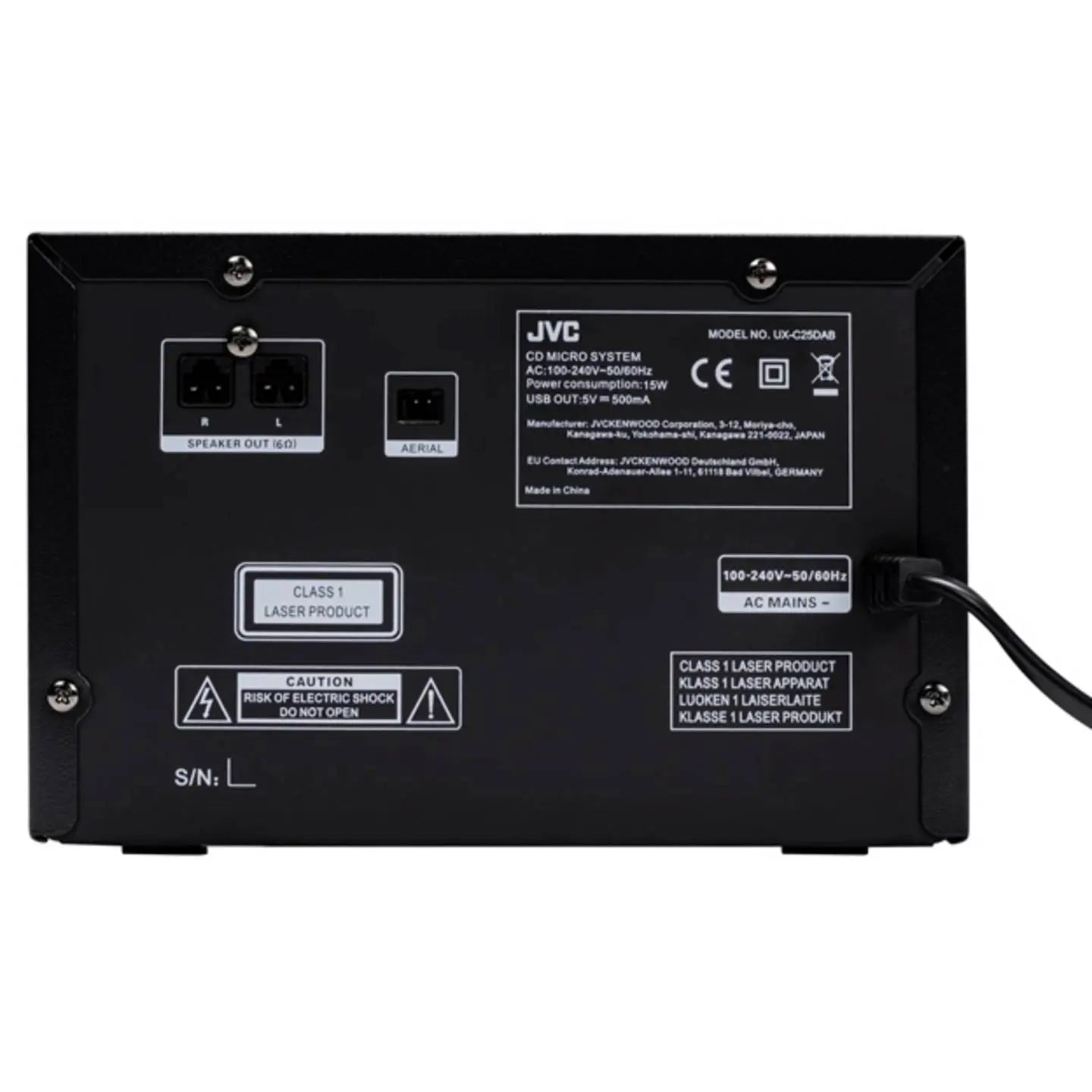B-Ware Jvc Stereoanlage Kompaktanlage Dab Plus Bluetooth Cd Schwarz Heim Audiosystem - 4975769464867