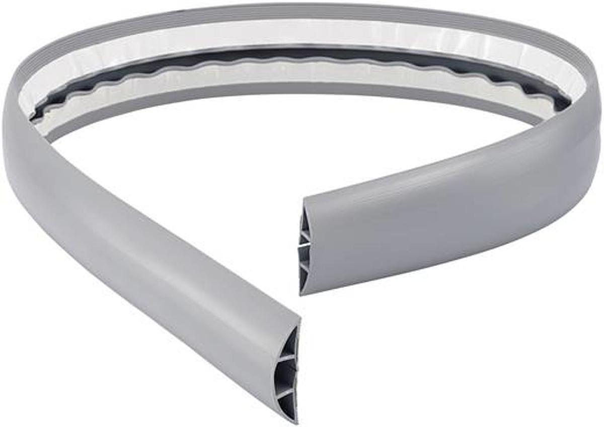 B-Ware Tru Components Kabelbrücke Kabelkanal Pvc Grau Kanäle 1 Länge 1,8 M 2 Stück - 4016139224800