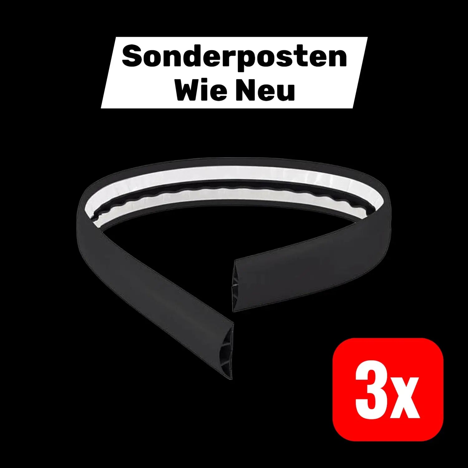 B-Ware Tru Components Kabelbrücke 1570428 Kabelkanal Kabelschacht Pvc 1800 Mm Schwarz  - 4016139259390