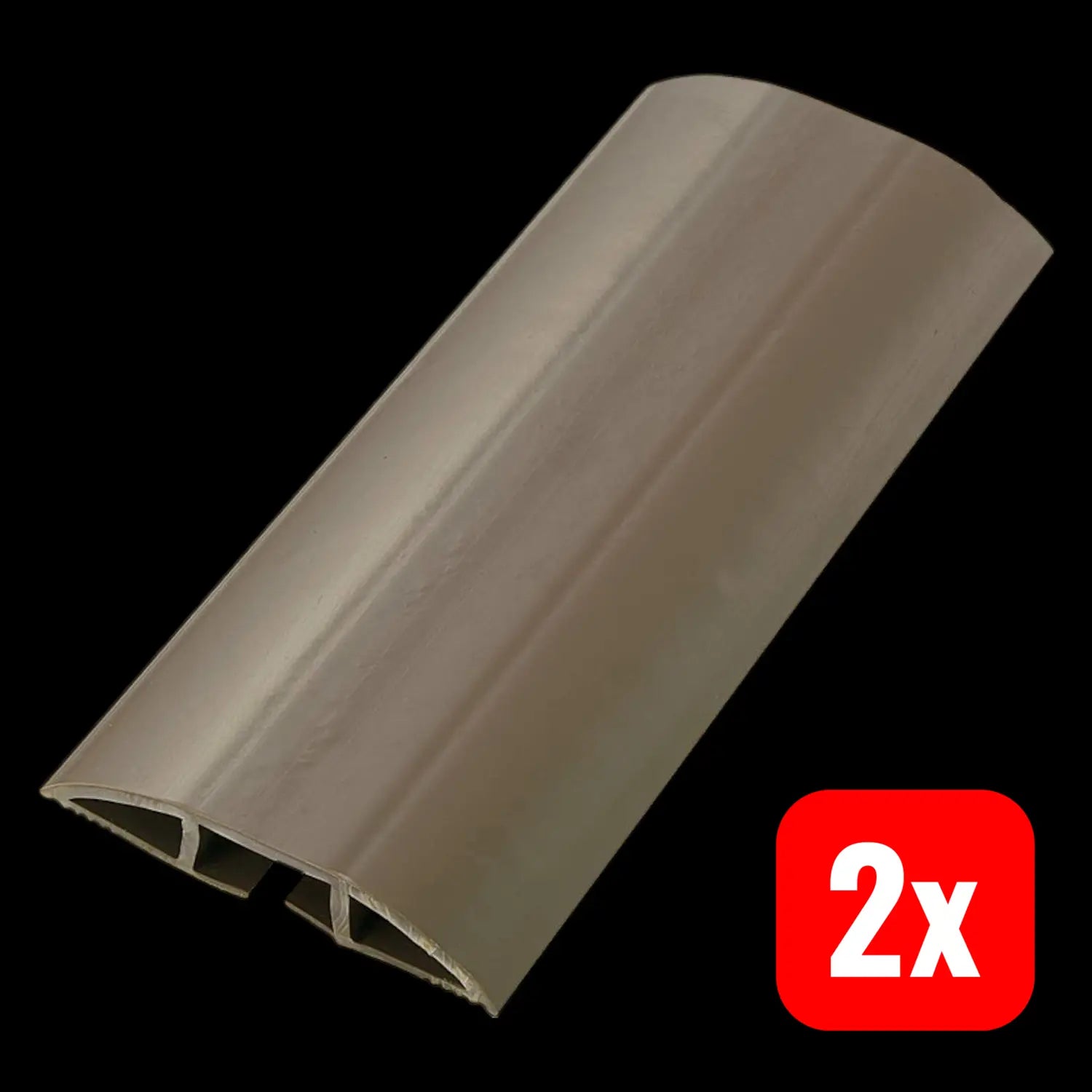 B-Ware Tru Components Kabelbrücke Pvc Anzahl Kanäle 1 Braun 1830 Mm 2 Stück - 4016139321998