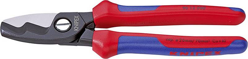 Knipex 95 12 200 Kabelschere Geeignet Abisoliertechnik  20 Mm 70 Mm²  B-Ware - 4003773047834
