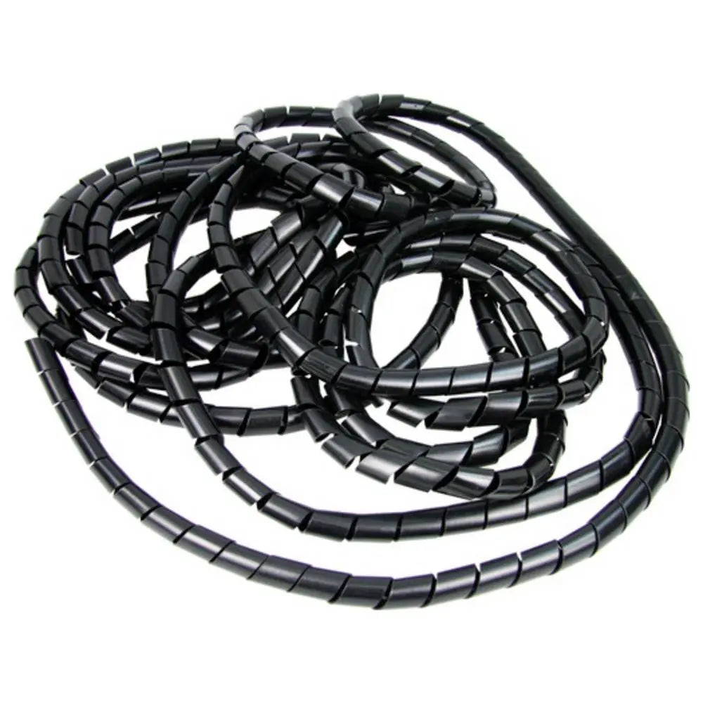 B-Ware Heitronic Kabelschlauch Kabelspirale Schwarz Ivo 501172 4mm 50mm 10m 10 Stück - 4052586107396