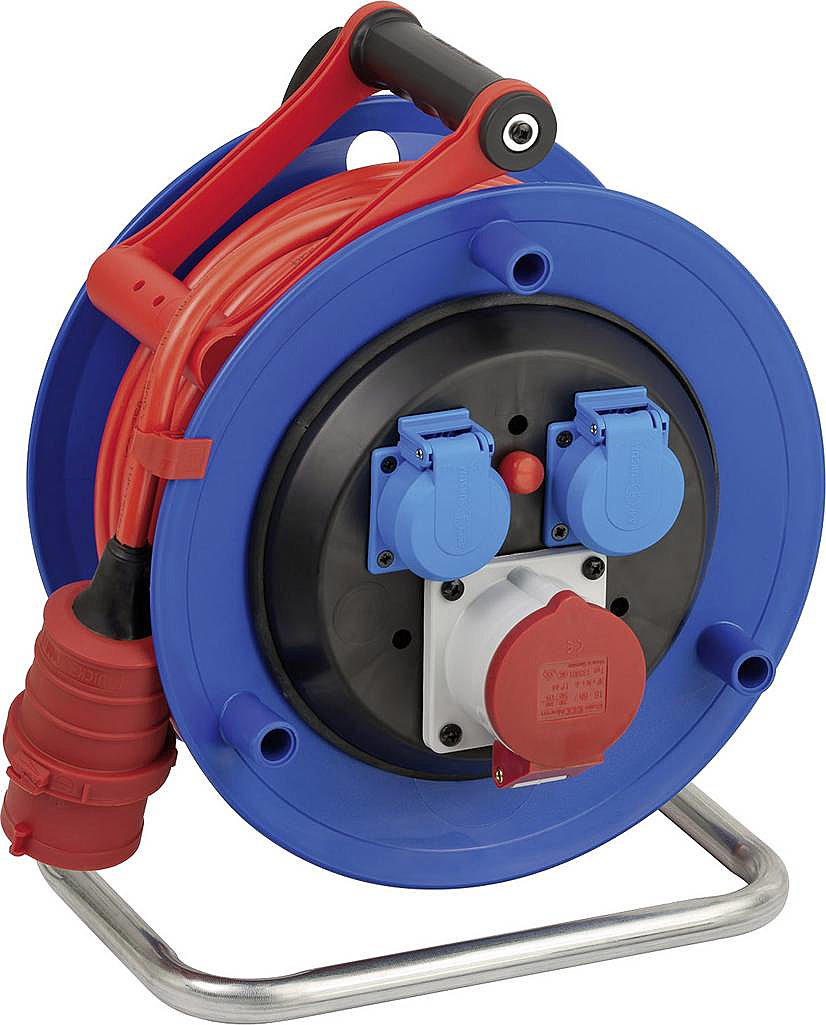 Brennenstuhl 1182770 Kabeltrommel 25m Rot Cee Stecker B-Ware - 4007123152117