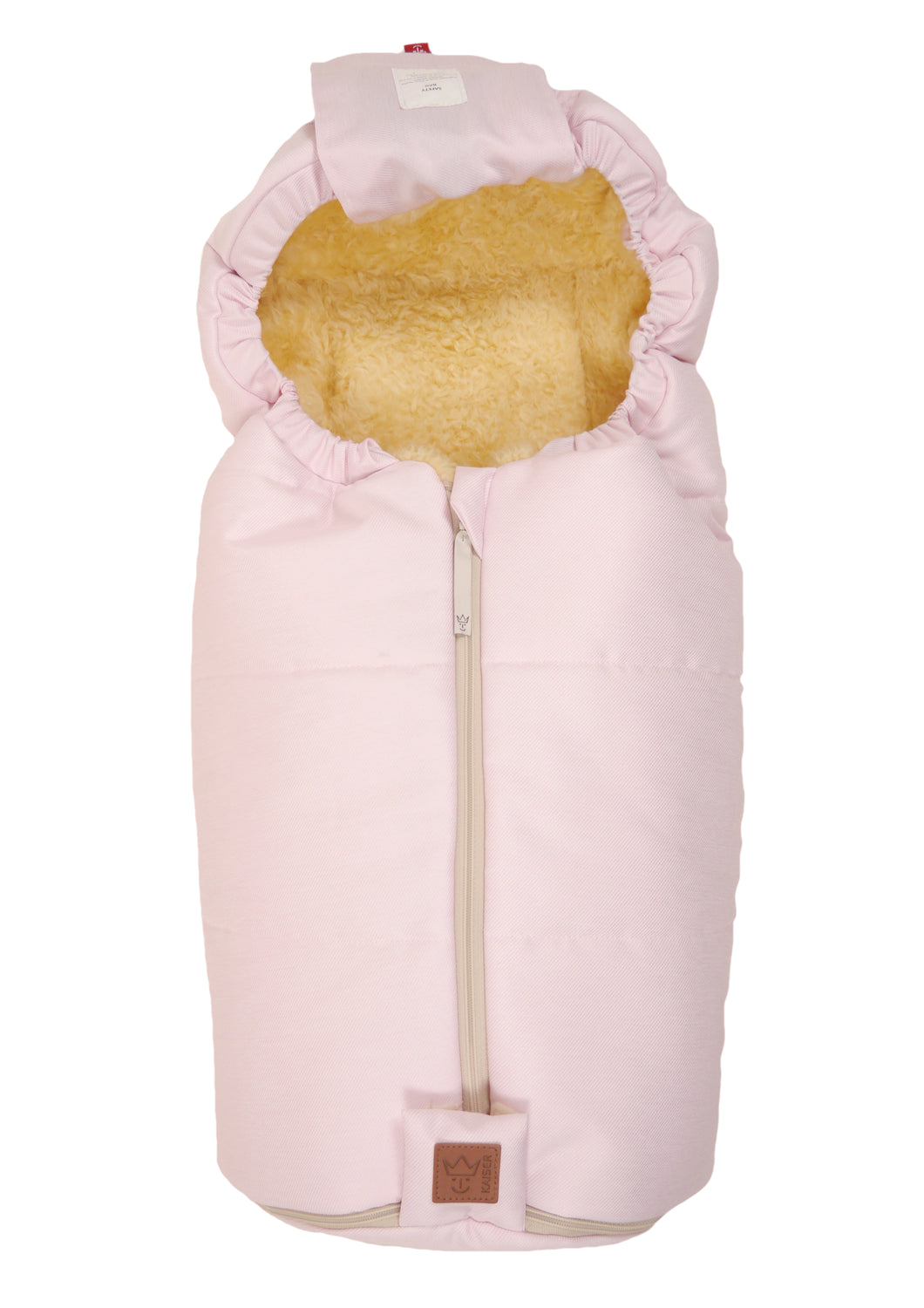 B-Ware Kaiser Emma Lammfell Fußsack Für Babyschale Waffle Rose 0 Bis 12 Monate Größe 0 - 4011863341113