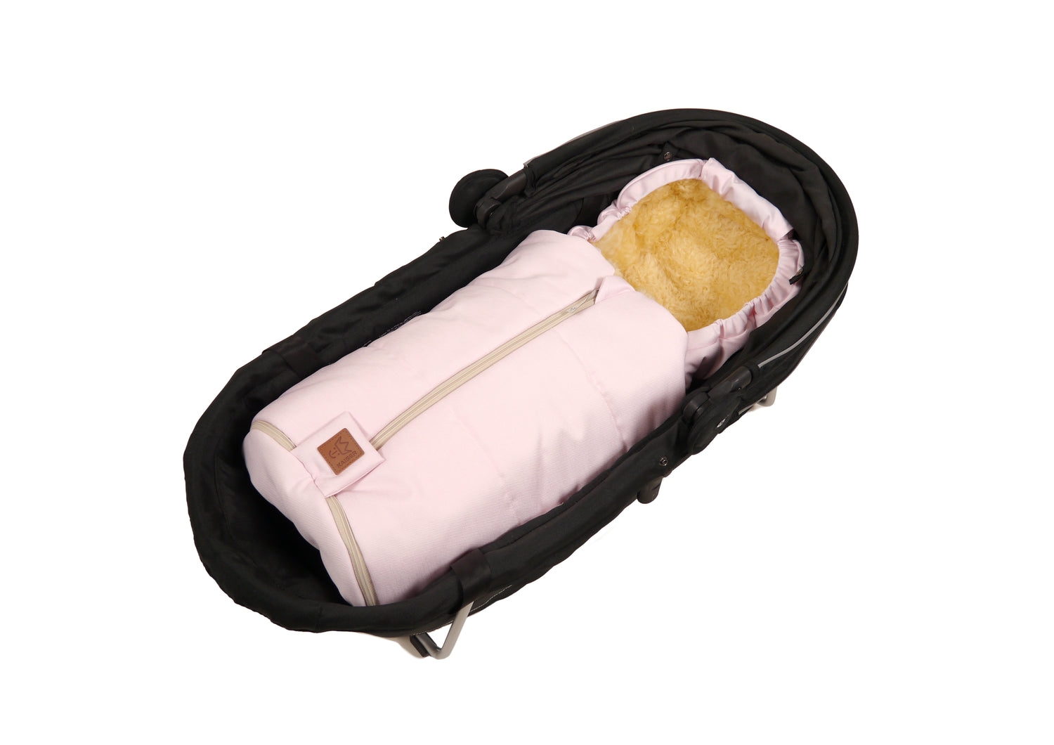 B-Ware Kaiser Emma Lammfell Fußsack Für Babyschale Waffle Rose 0 Bis 12 Monate Größe 0 - 4011863341113