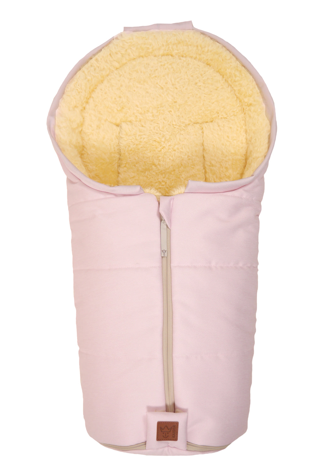B-Ware Kaiser Emma Lammfell Fußsack Für Babyschale Waffle Rose 0 Bis 12 Monate Größe 0 - 4011863341113