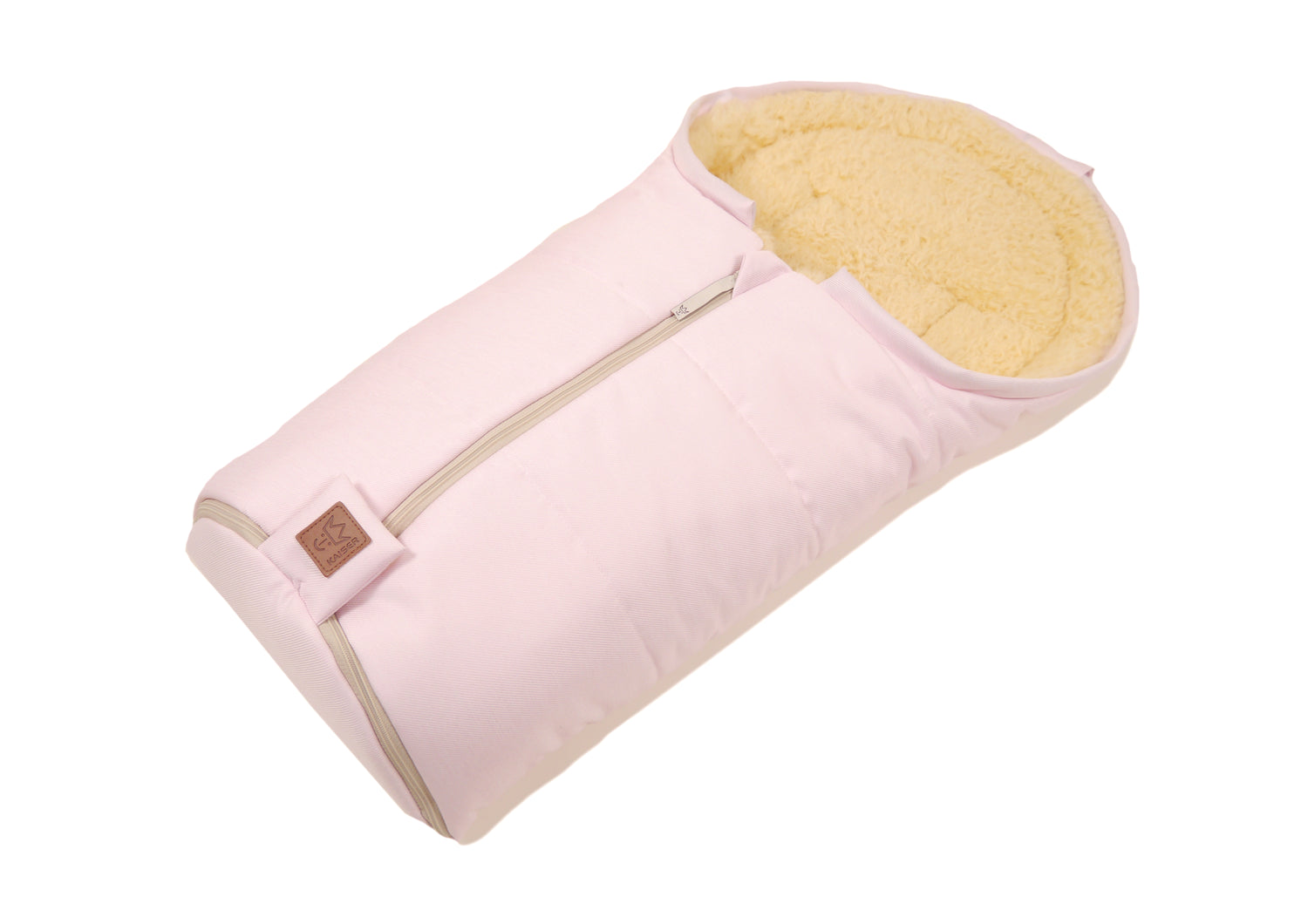 B-Ware Kaiser Emma Lammfell Fußsack Für Babyschale Waffle Rose 0 Bis 12 Monate Größe 0 - 4011863341113