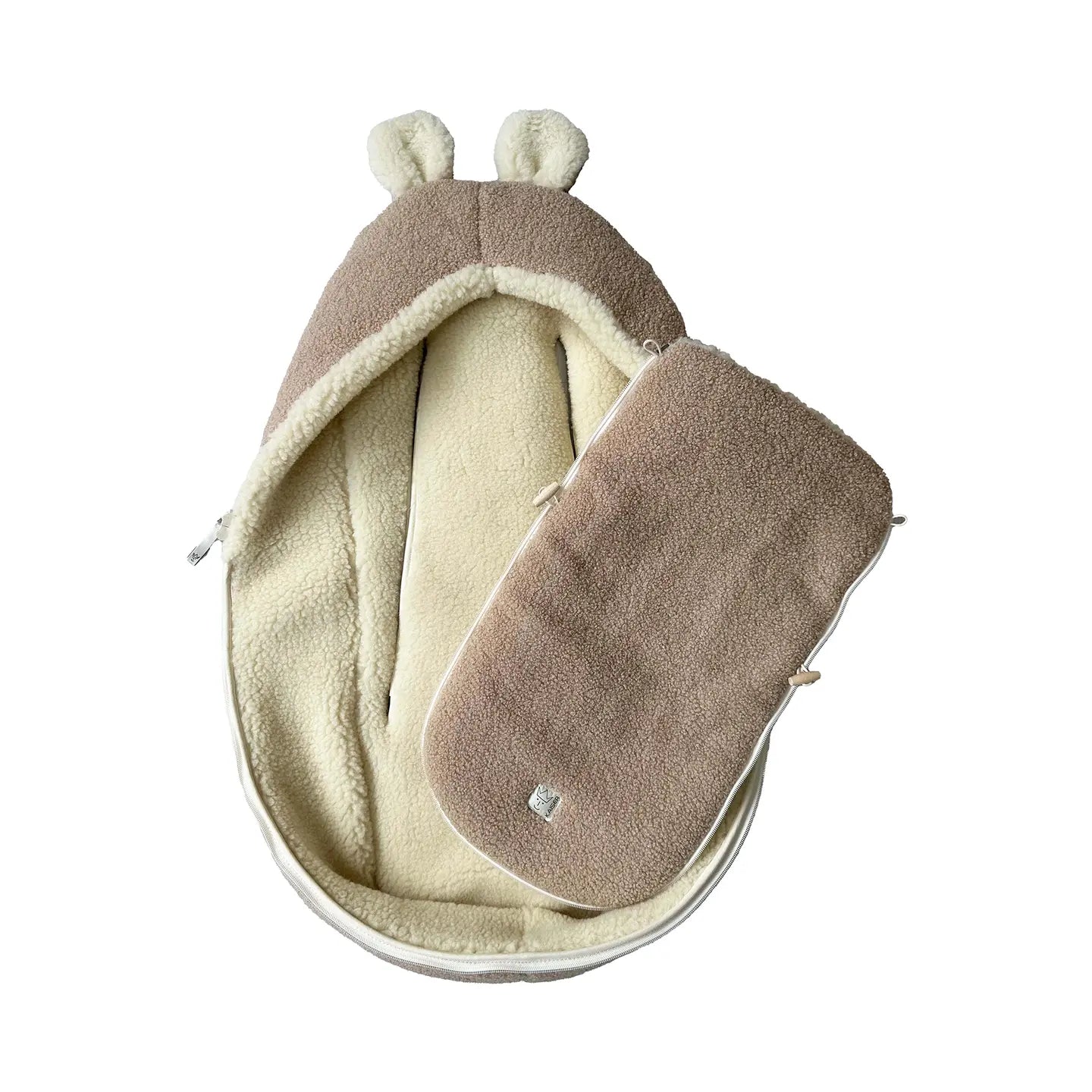 B-Ware Kaiser Hukky Babyschalen Fußsack Babyschale Warm Sand 24 Sand Babyschale Warm - 4011863003967