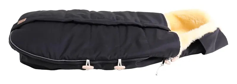 B-Ware Kaiser Lammfell Fußsack Allex Kinderwagenfußsack Baby Daunenfußsack Schwarz - 4011863408342