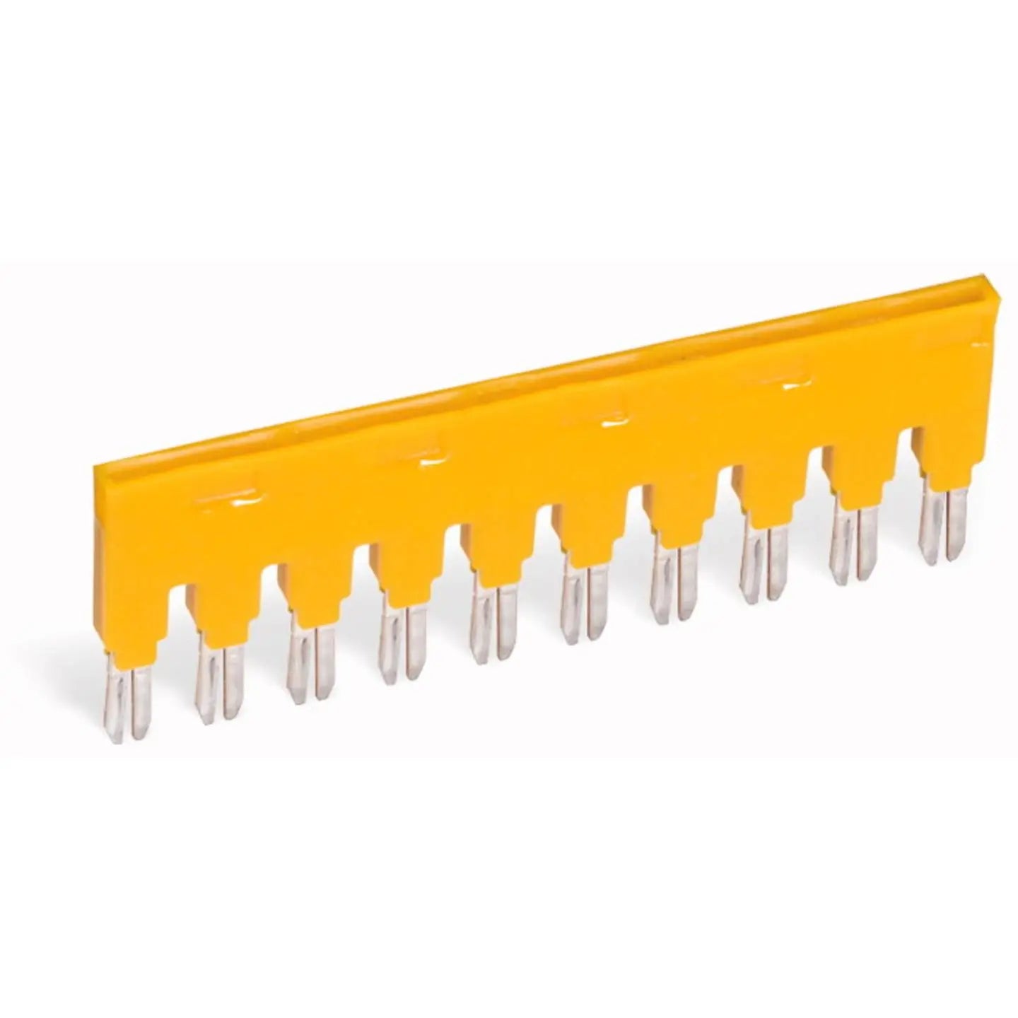 B-Ware Wago Kammbrücke Brücke Gelb 25 Stück Industrieverpackung Polzahl 4 - 4044918805810