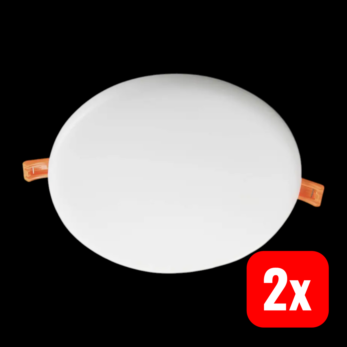 Kanlux LED Einbauleuchte Deckenstrahler Arel LED Innenbeleuchtung Weiß 2 STÜCK - 5905339295897