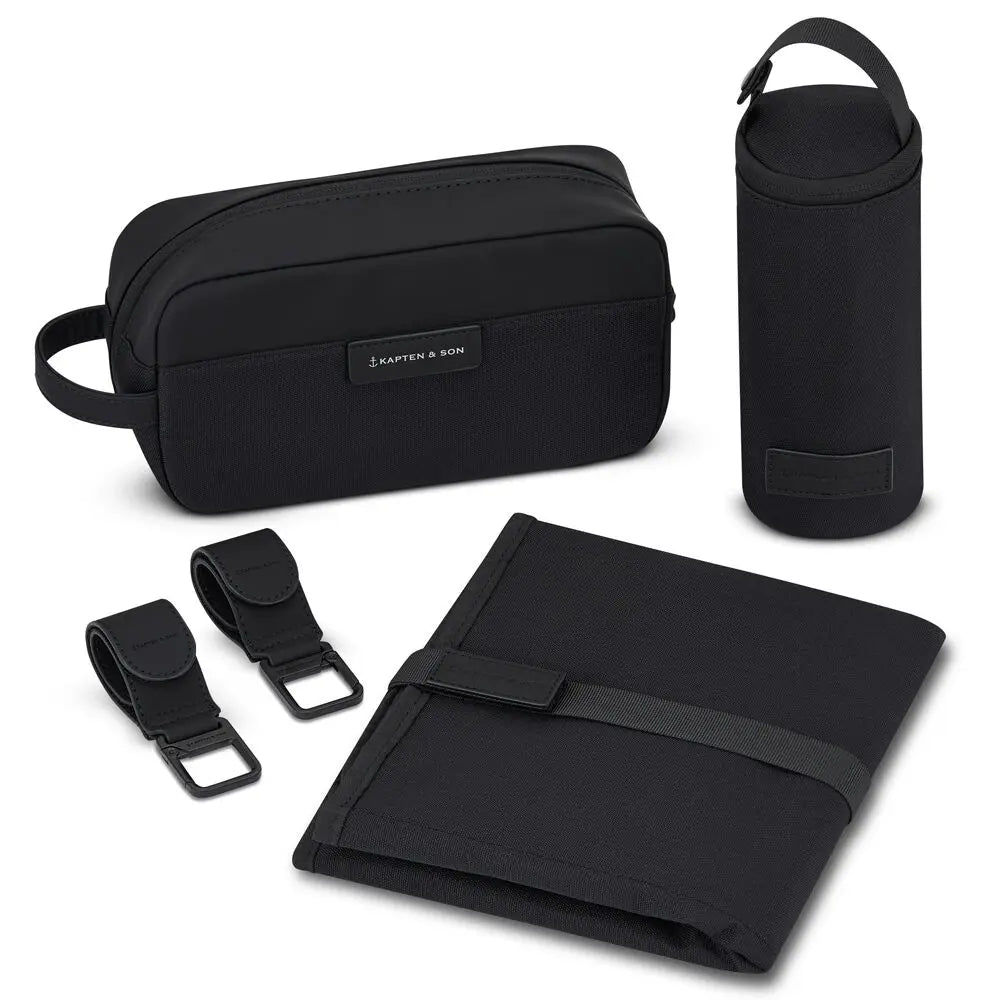 B-Ware Kapten & Son Bergen Pro Diaper Wickelrucksack Set Babytasche Windelrucksack  - 4251145251239