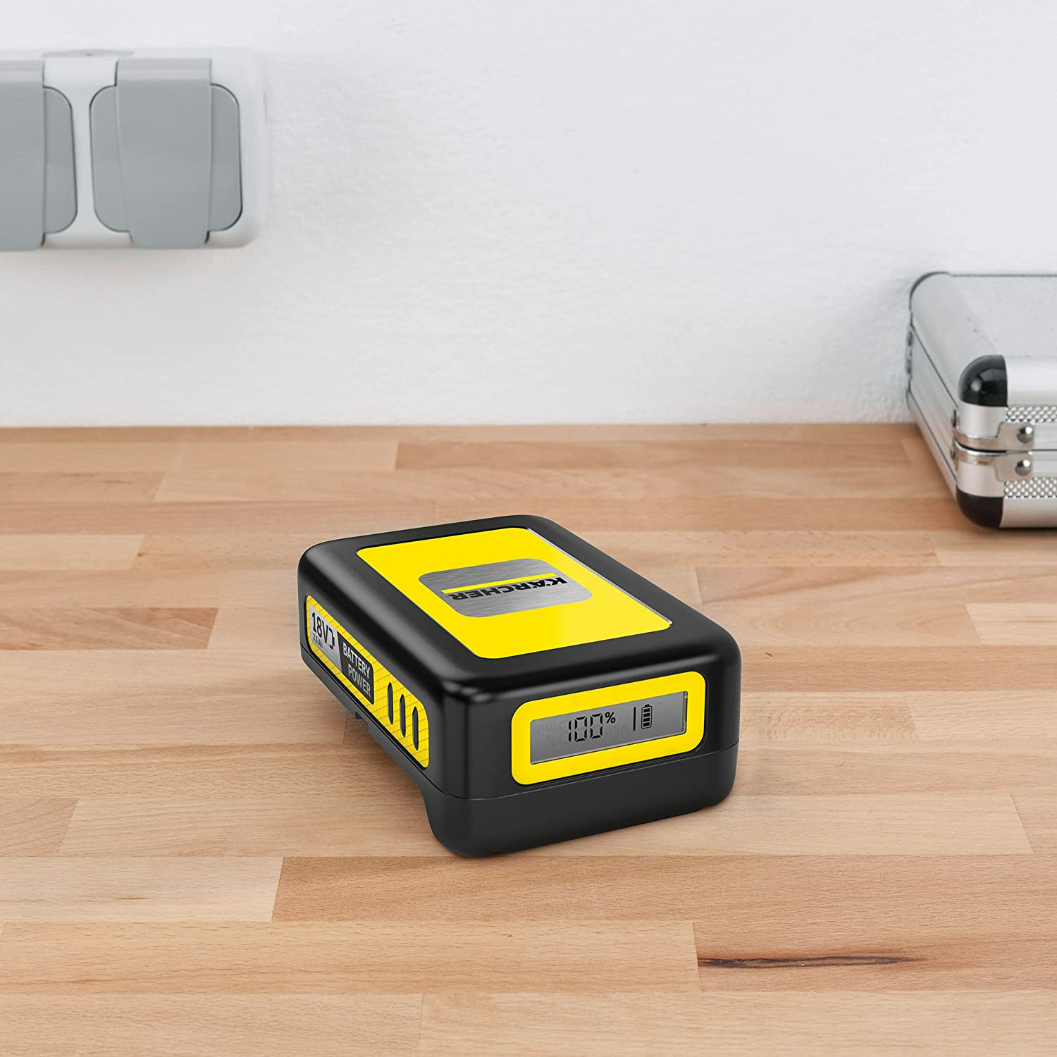 Kärcher Battery Power Energieverbrauch Echtzeitanzeige Elektronik Elektrogerät  B-Ware - 4054278511740