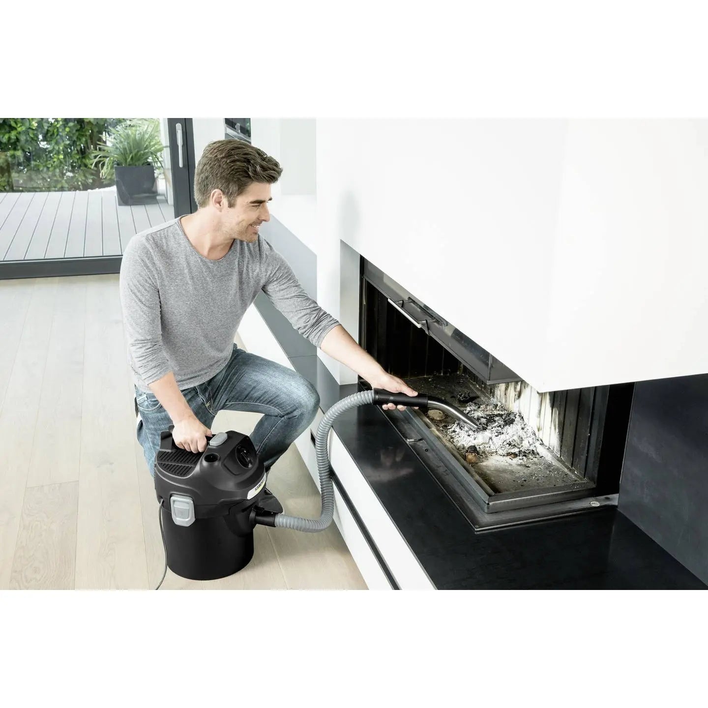 B-Ware Kärcher Ad 2 Aschesauger Staubsauger 600 W 14 L Halbautomatische Filterreinigung - 4054278242026