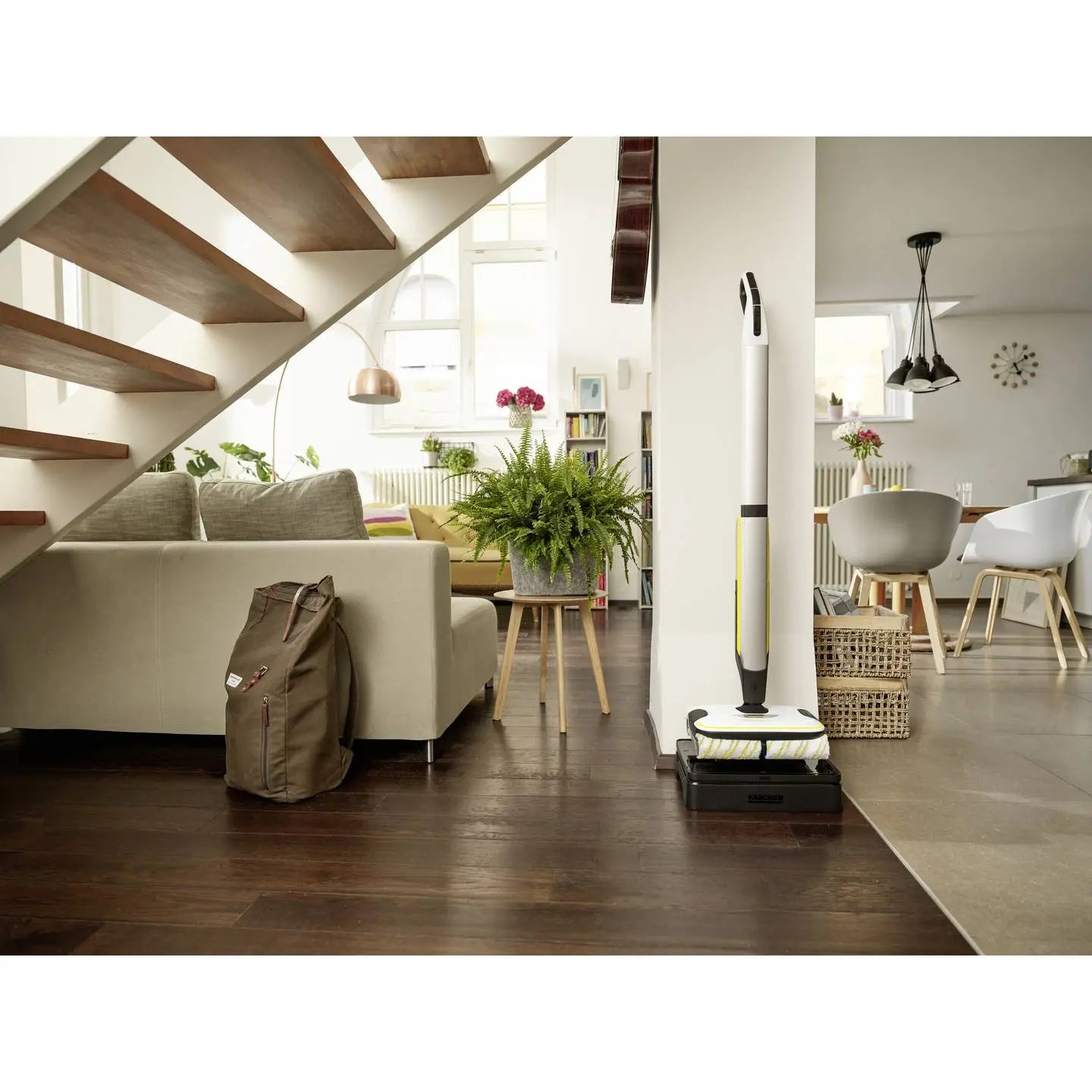 B-Ware Kärcher Hartbodenreiniger Bodenwischer Fc 7 Cordless Silber Nass Akku Reinigung - 4054278975184