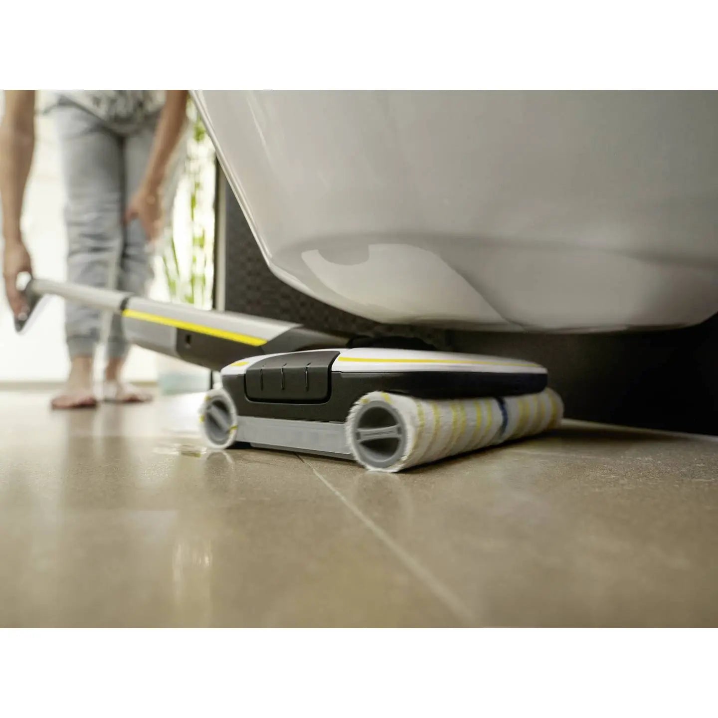 B-Ware Kärcher Hartbodenreiniger Bodenwischer Fc 7 Cordless Silber Nass Akku Reinigung - 4054278975184