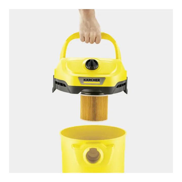 B-Ware Kärcher Nass Trockensauger Staubsauger Wd 2 Plus V 12 4 18 C Gelb Kunststoff - 4054278874555