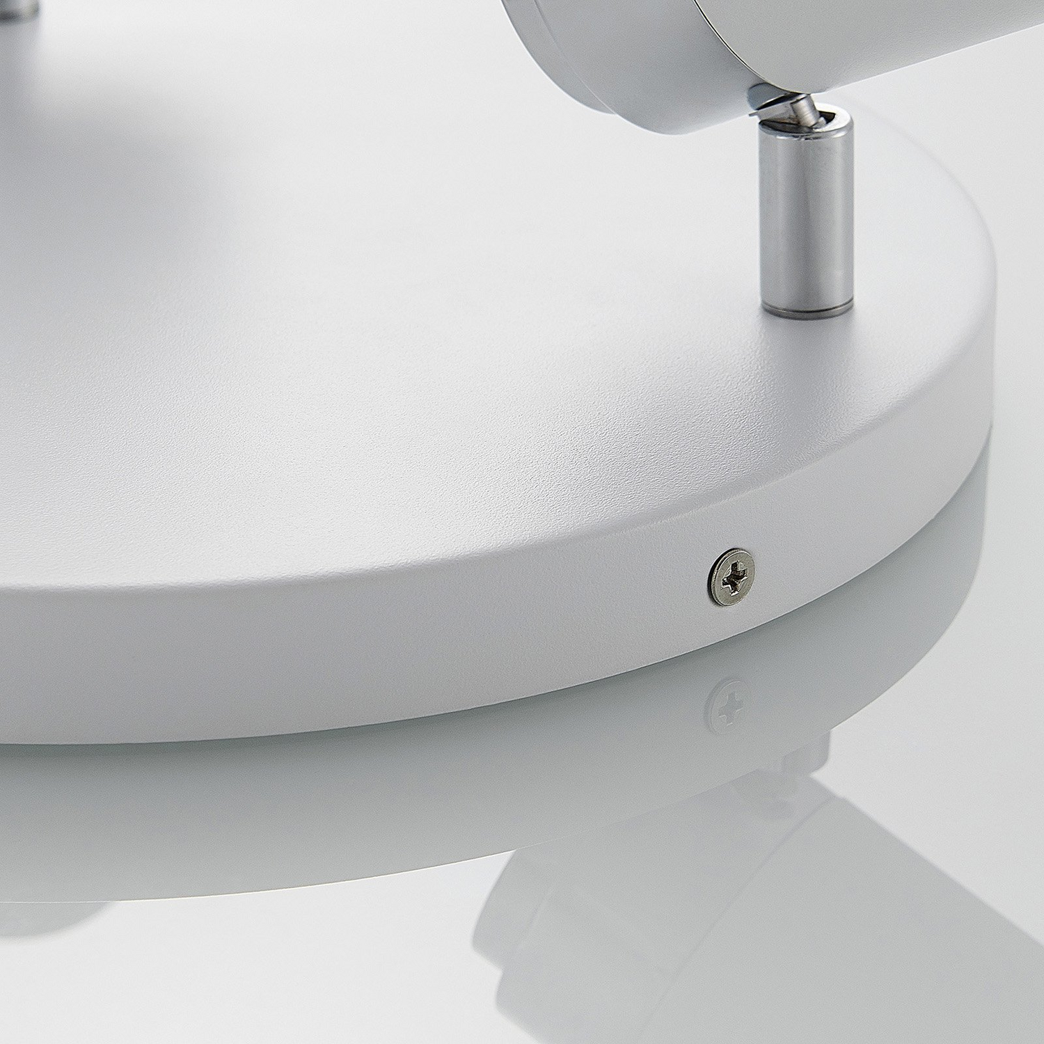 Lindby Kardo Bad Deckenrondell In Weiß Und Chrom Deckenlampe Deckenlicht Gu10 B-Ware - 4251096544350