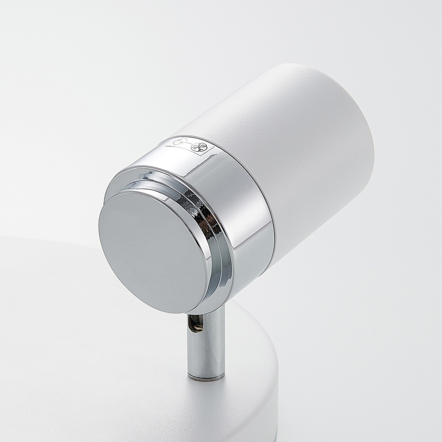 Lindby Kardo Bad Deckenrondell In Weiß Und Chrom Deckenlampe Deckenlicht Gu10 B-Ware - 4251096544350