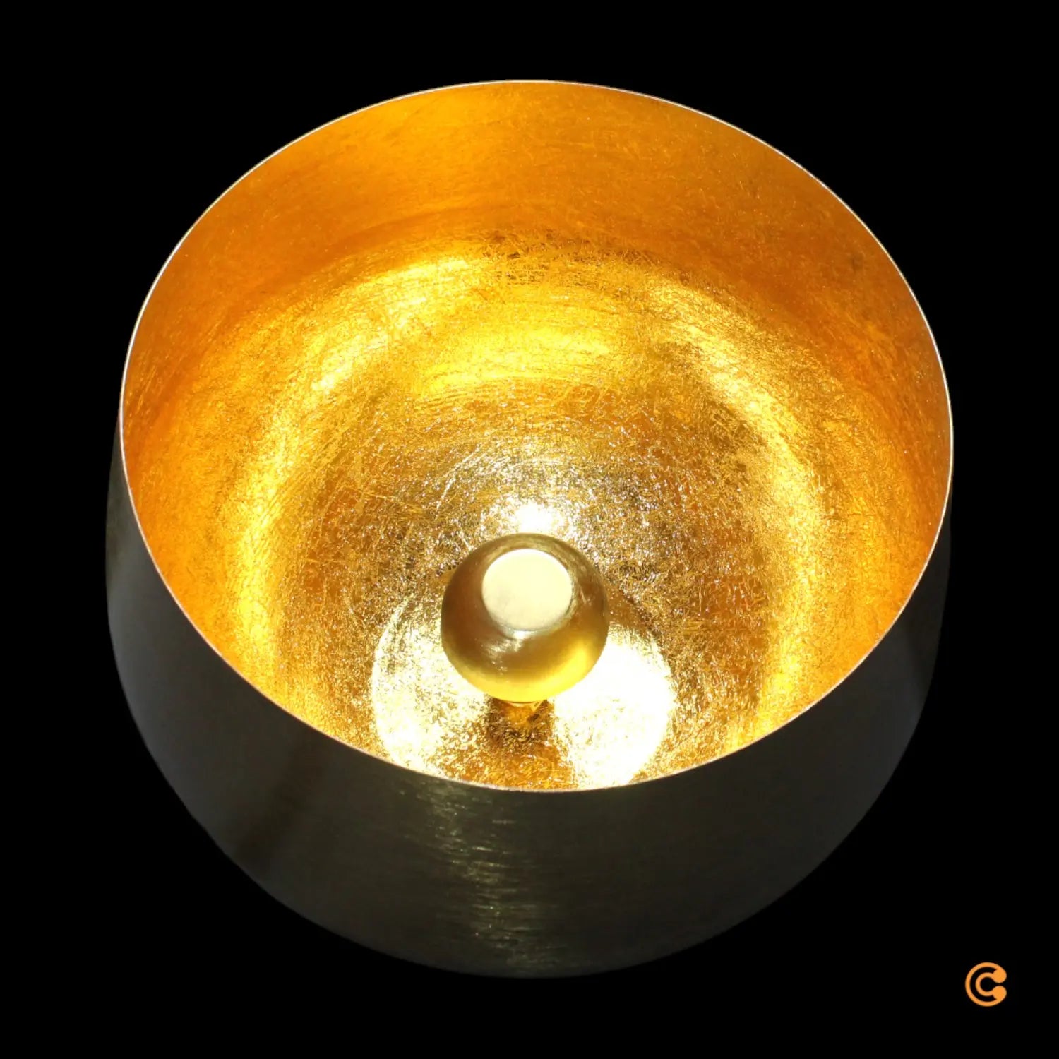 B-Ware Kare Bodenleuchte Stehlampe Apollon Gold ø 50 Cm Stahl Lichtquelle Dekoration  - 4025621543183