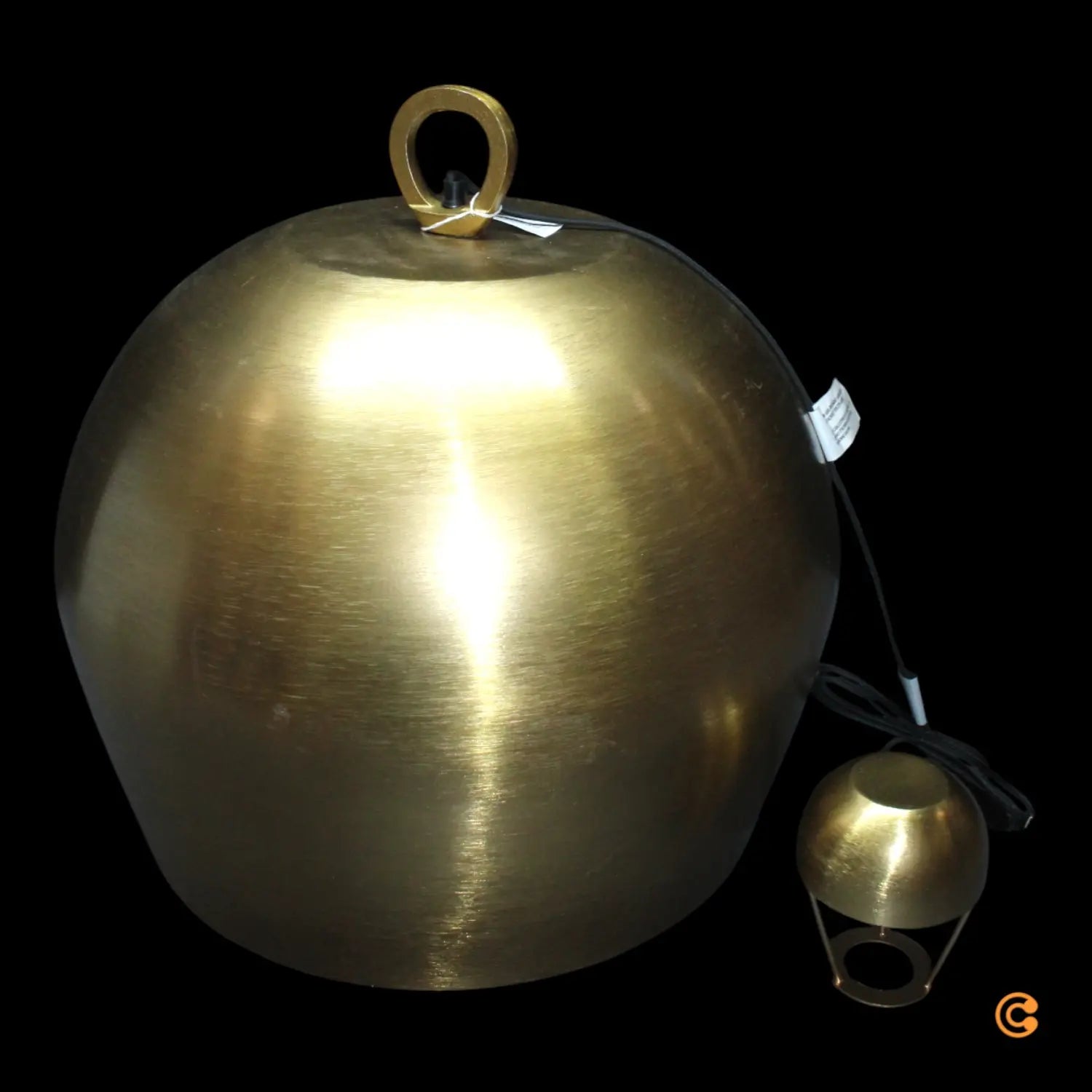 B-Ware Kare Bodenleuchte Stehlampe Apollon Gold ø 50 Cm Lichtquelle Siehe Text/Foto - 4025621543183