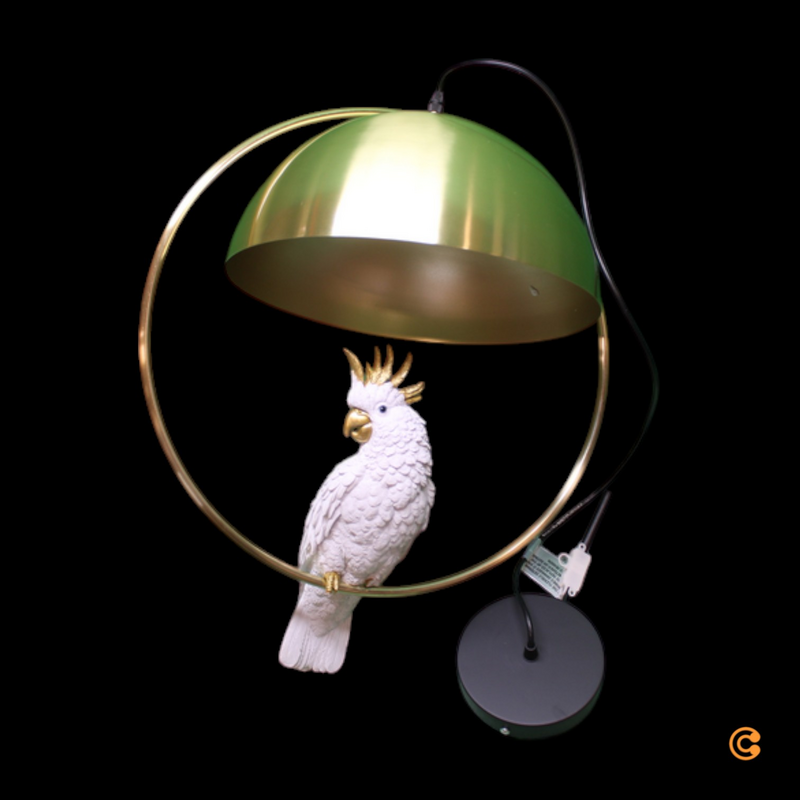 B-Ware Kare Cockatoo Hängeleuchte Hängeleuchte Pendelleuchte Lampe Leuchte Kakadu Model - 4025621519270