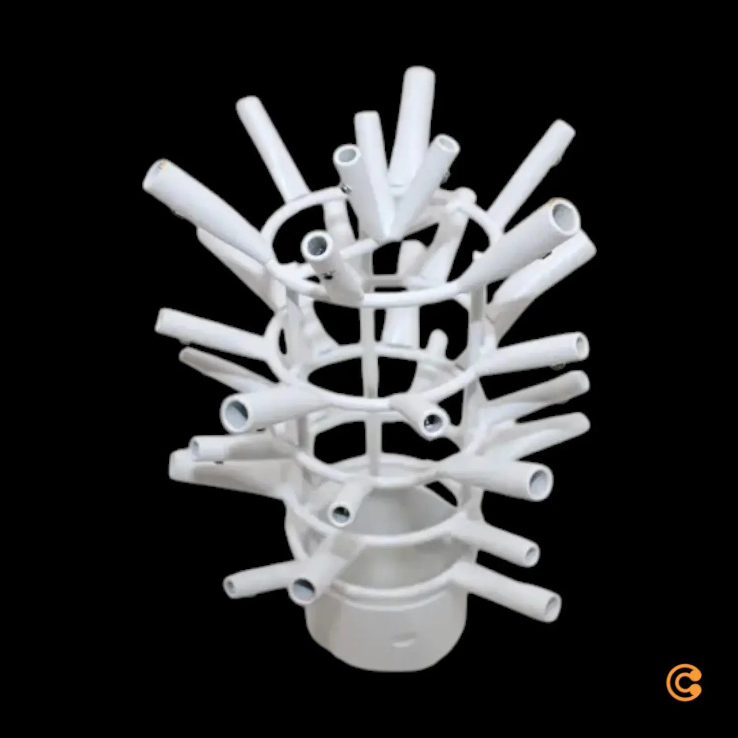 B-Ware Kare Feather Palm Stehleuchte Mit Federn Stehlampe Lampe Leuchte Siehe Text/Foto - 4025621537502