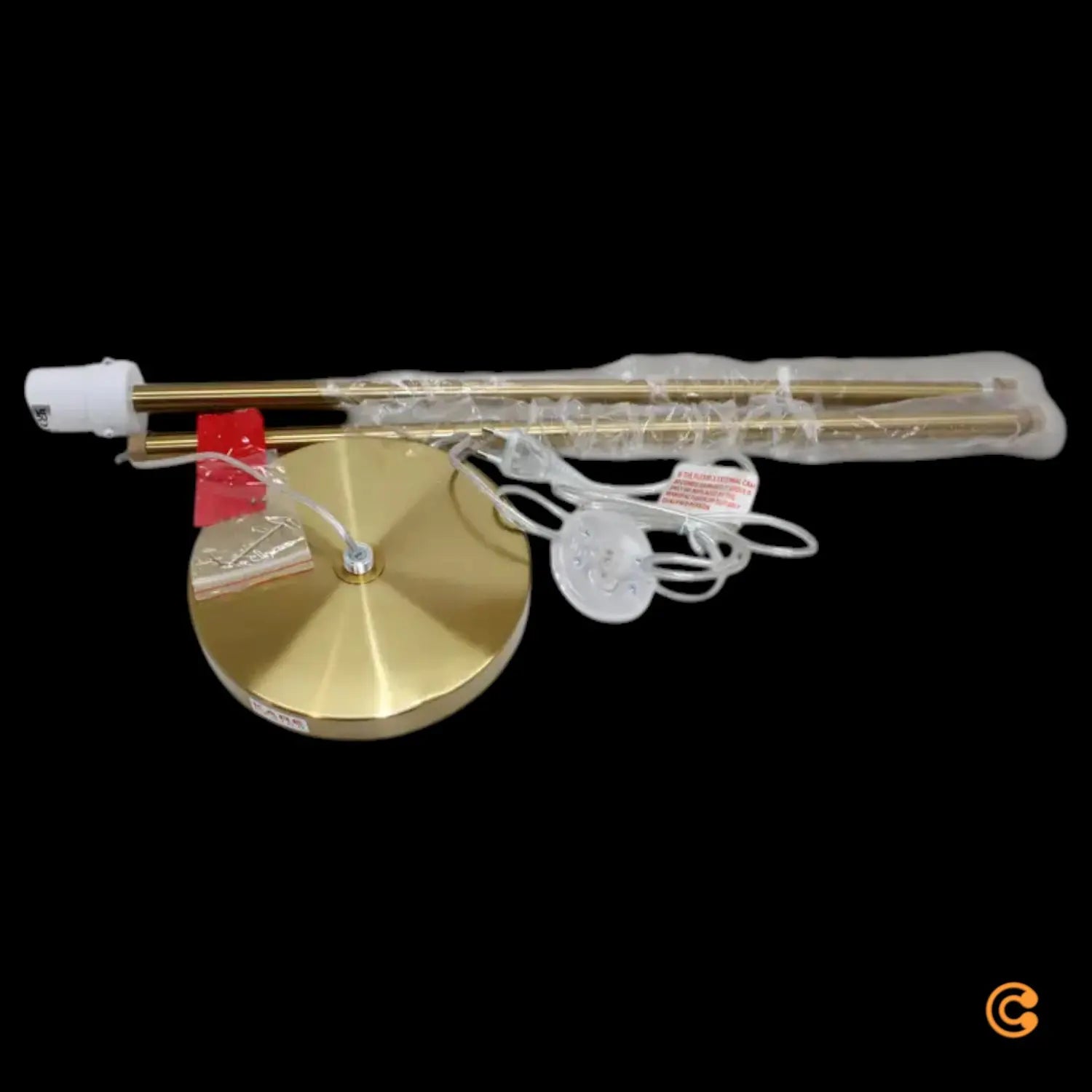 B-Ware Kare Feather Palm Stehleuchte Mit Federn Stehlampe Lampe Leuchte Siehe Text/Foto - 4025621537502