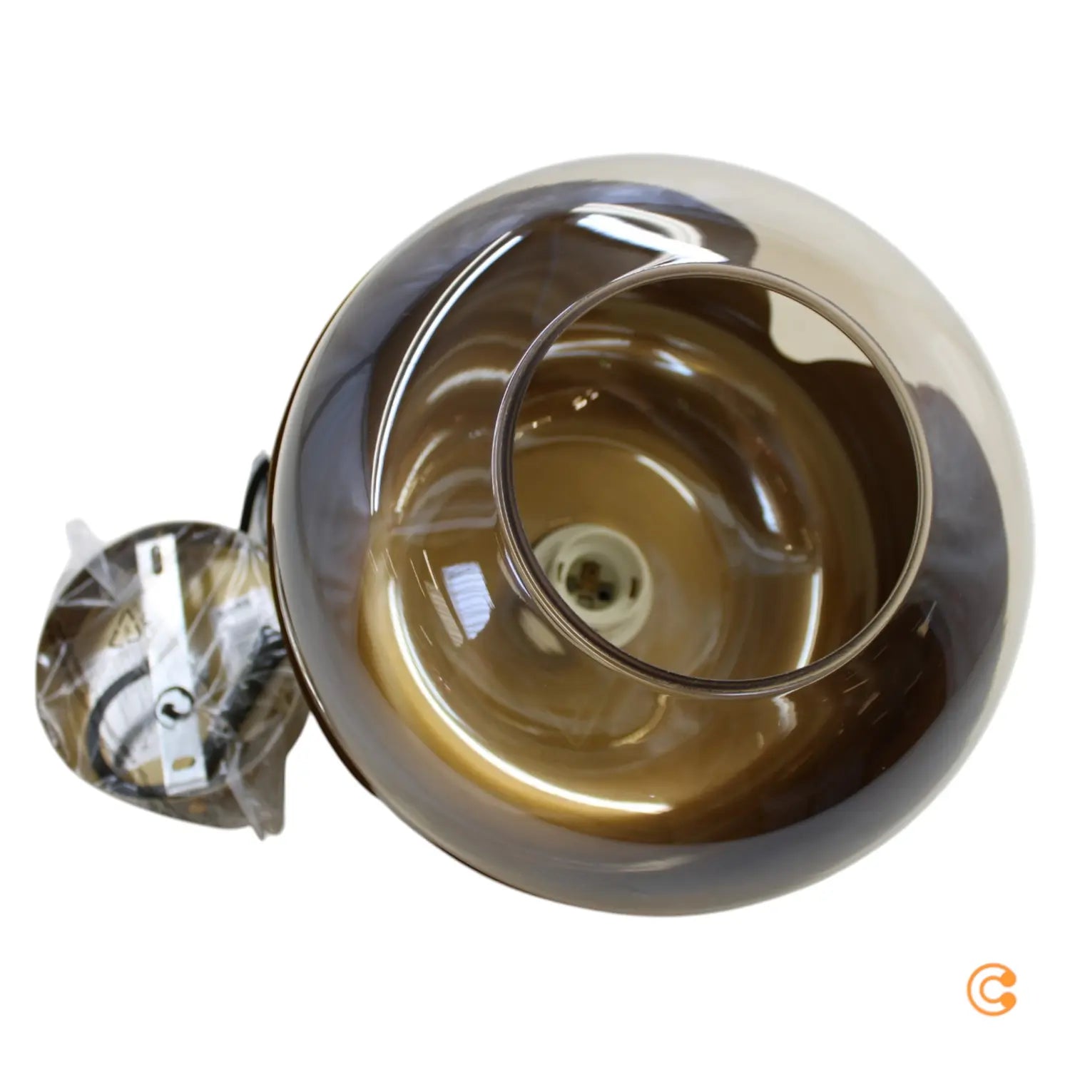 B-Ware Kare Golden Goblet Hängeleuchte Hängeleuchte E27 Led Pendelleuchte ø 25 Cm Lampe - 4025621676348