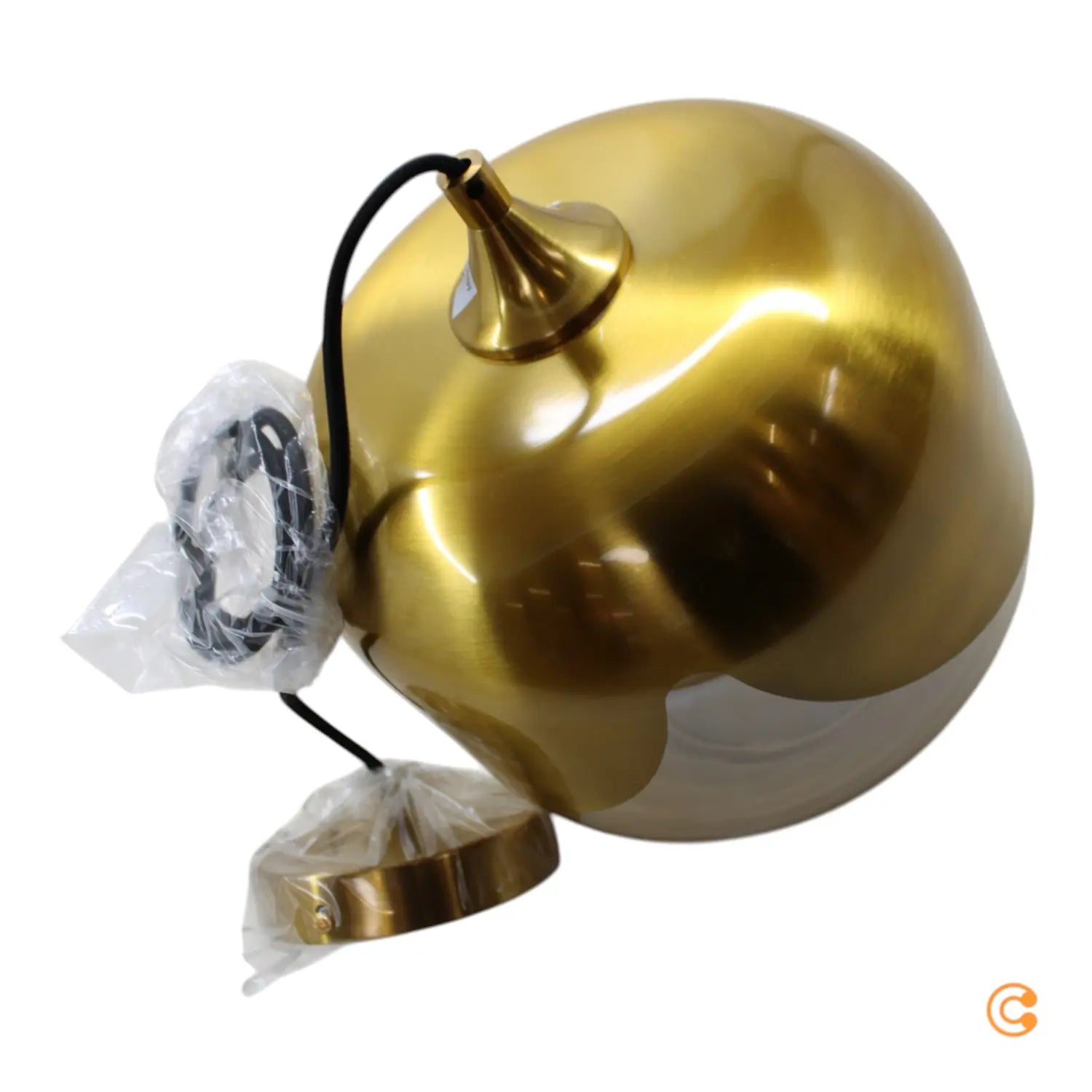 B-Ware Kare Golden Goblet Hängeleuchte Hängeleuchte E27 Led Pendelleuchte ø 25 Cm Lampe - 4025621676348