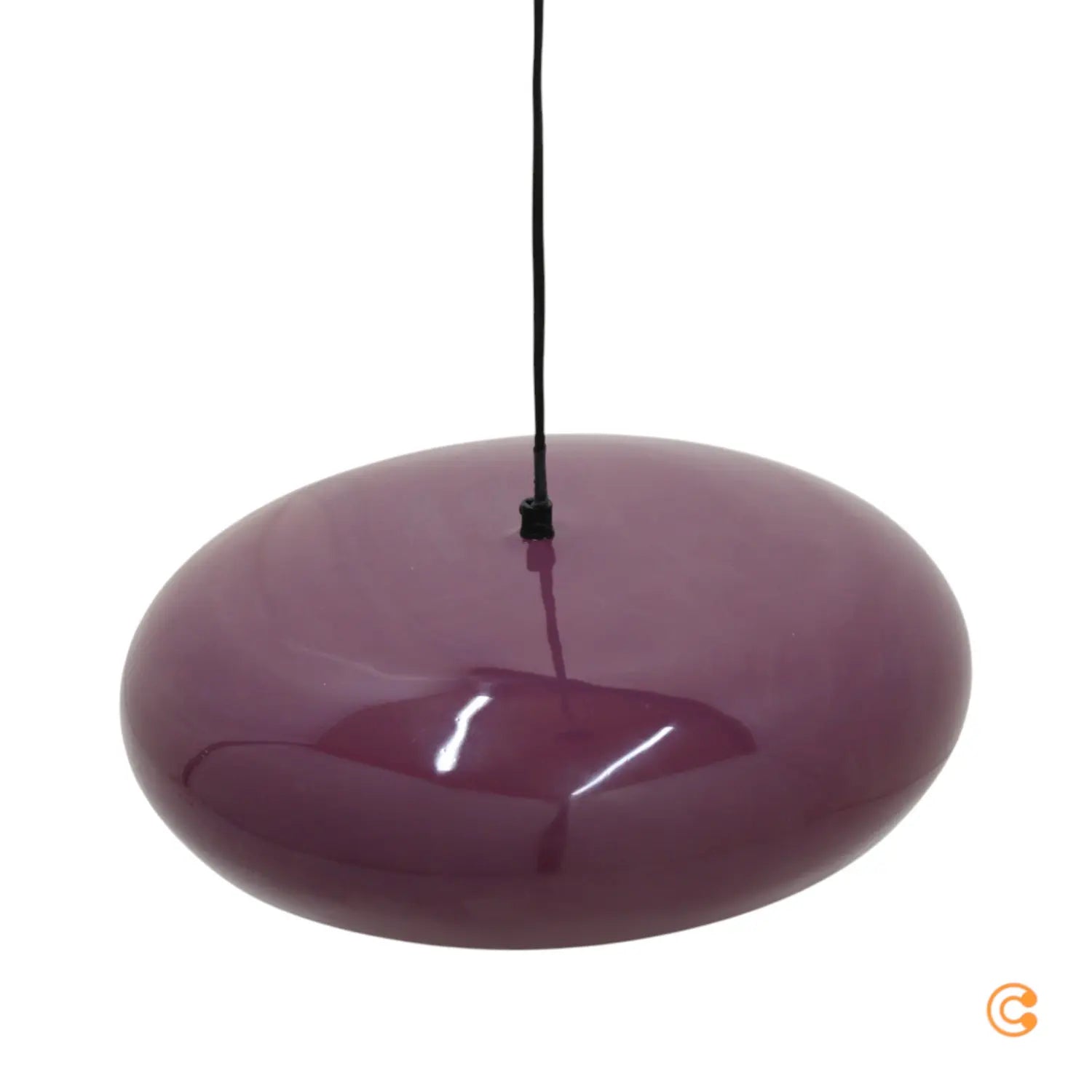 B-Ware Kare Hängeleuchte Pendelleuchte Lia Violett Stahl 38 Cm E14 Led Siehe Text - 4025621565307