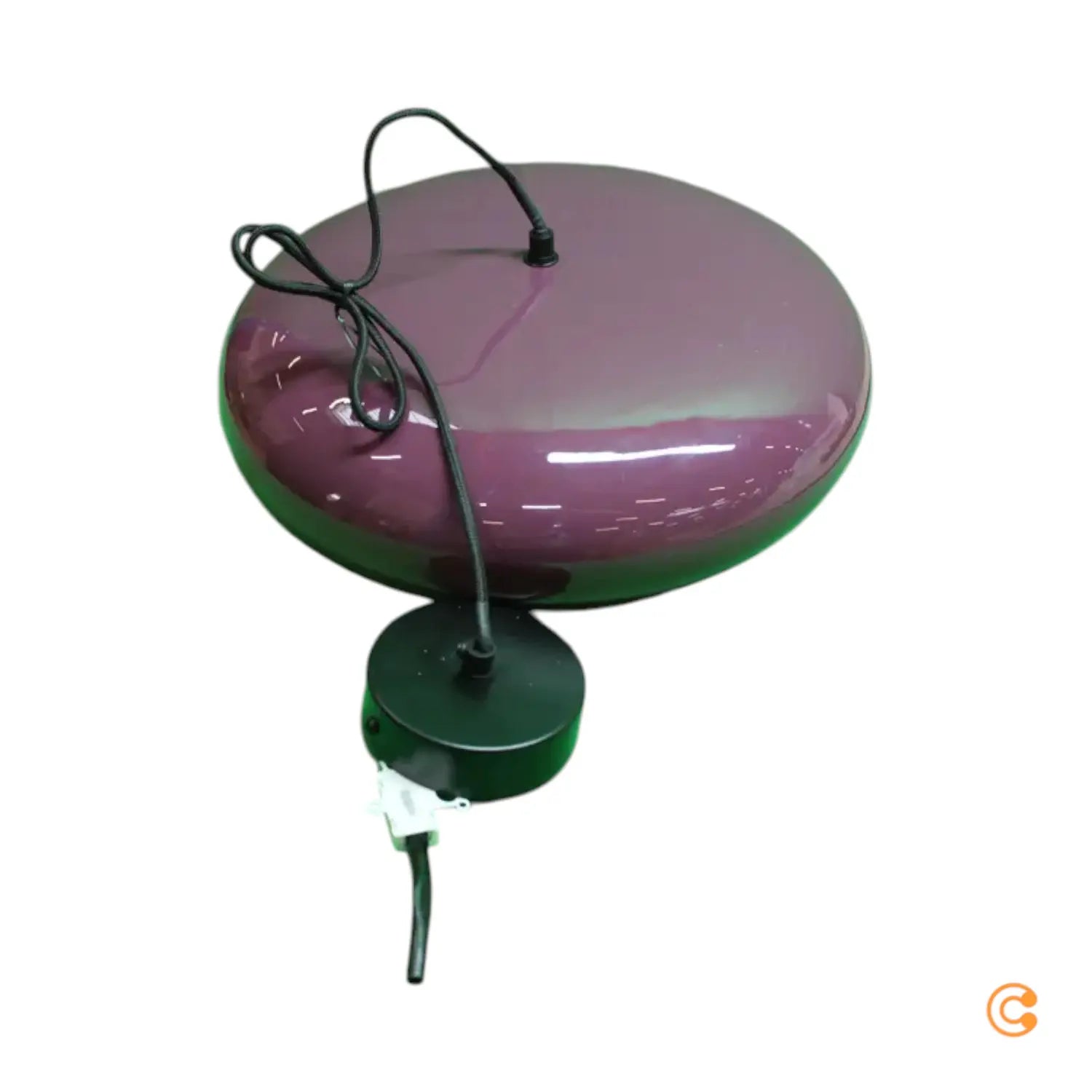 B-Ware Kare Hängeleuchte Pendelleuchte Lia Violett Stahl E14 Led Lampe Siehe Text/Foto - 4025621565307