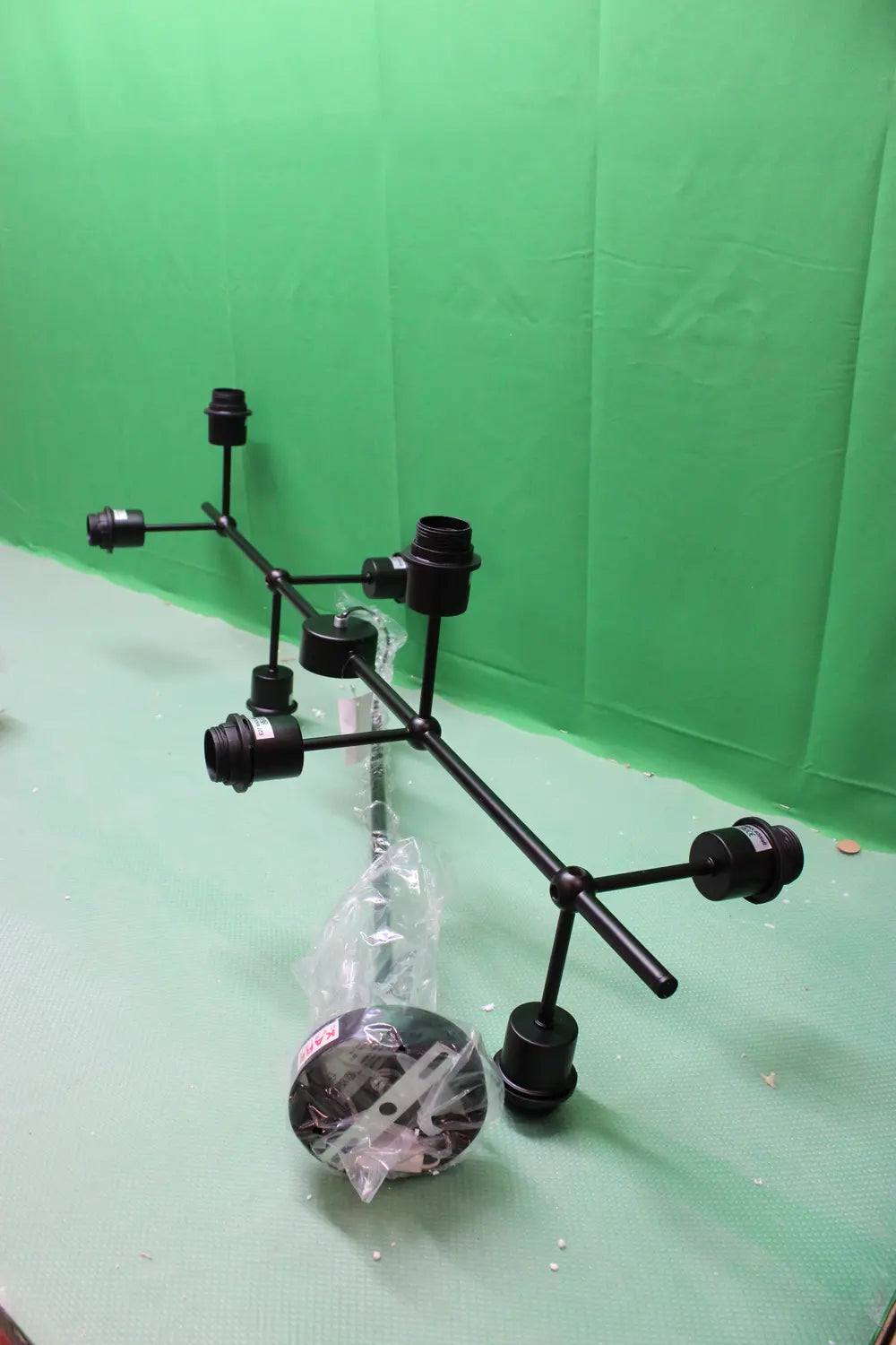 B-Ware Kare Hängeleuchte Lampe Mazzo Otto Glas Multicolor Siehe Text/Foto - 4025621555841