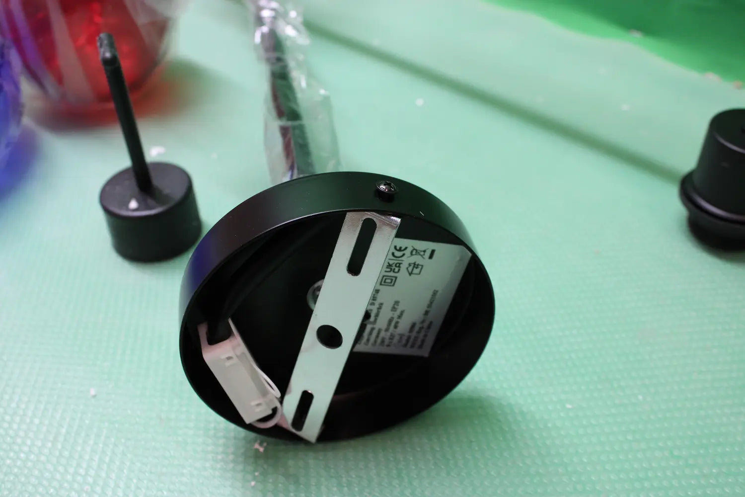 B-Ware Kare Hängeleuchte Lampe Mazzo Otto Glas Multicolor Siehe Text/Foto - 4025621555841