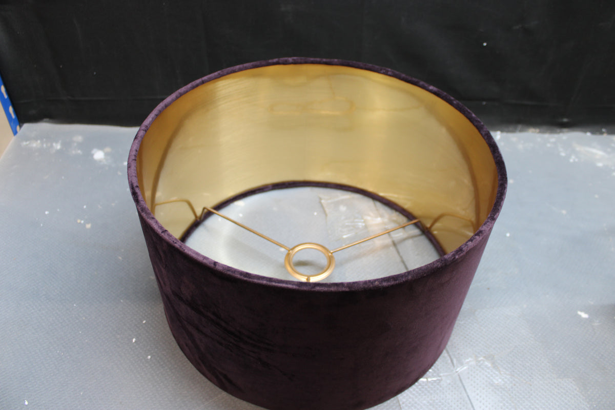 KARE Loop Tischleuchte mit Textilschirm Lampe Leuchte violett SIEHE TEXT/FOTO - 4025621521389