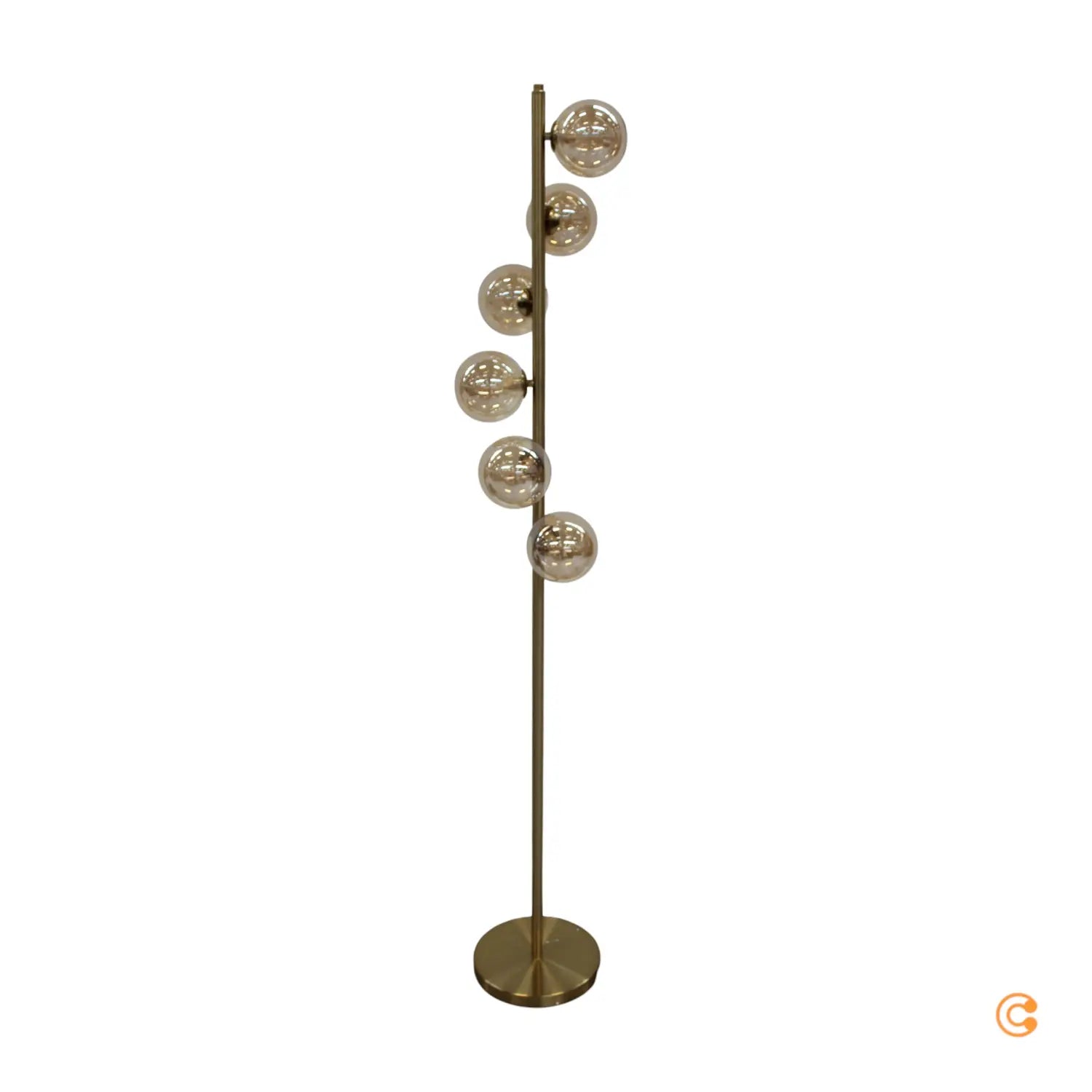 B-Ware Kare Scala Balls Stehleuchte Sechsflammig Gold G9 Stehlampe Lampe Leuchte Lic997 - 4025621525097