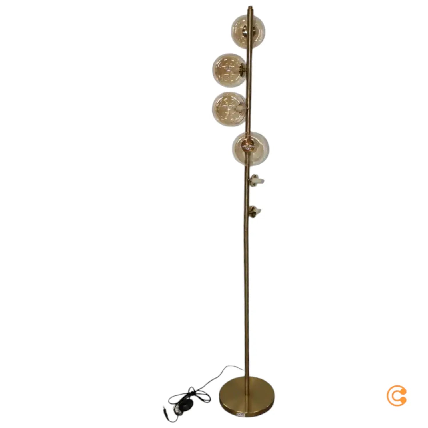 C-Ware Kare Scala Balls Stehleuchte Sechsflammig Gold G9 Stehlampe Siehe Text/Foto - 4025621525097