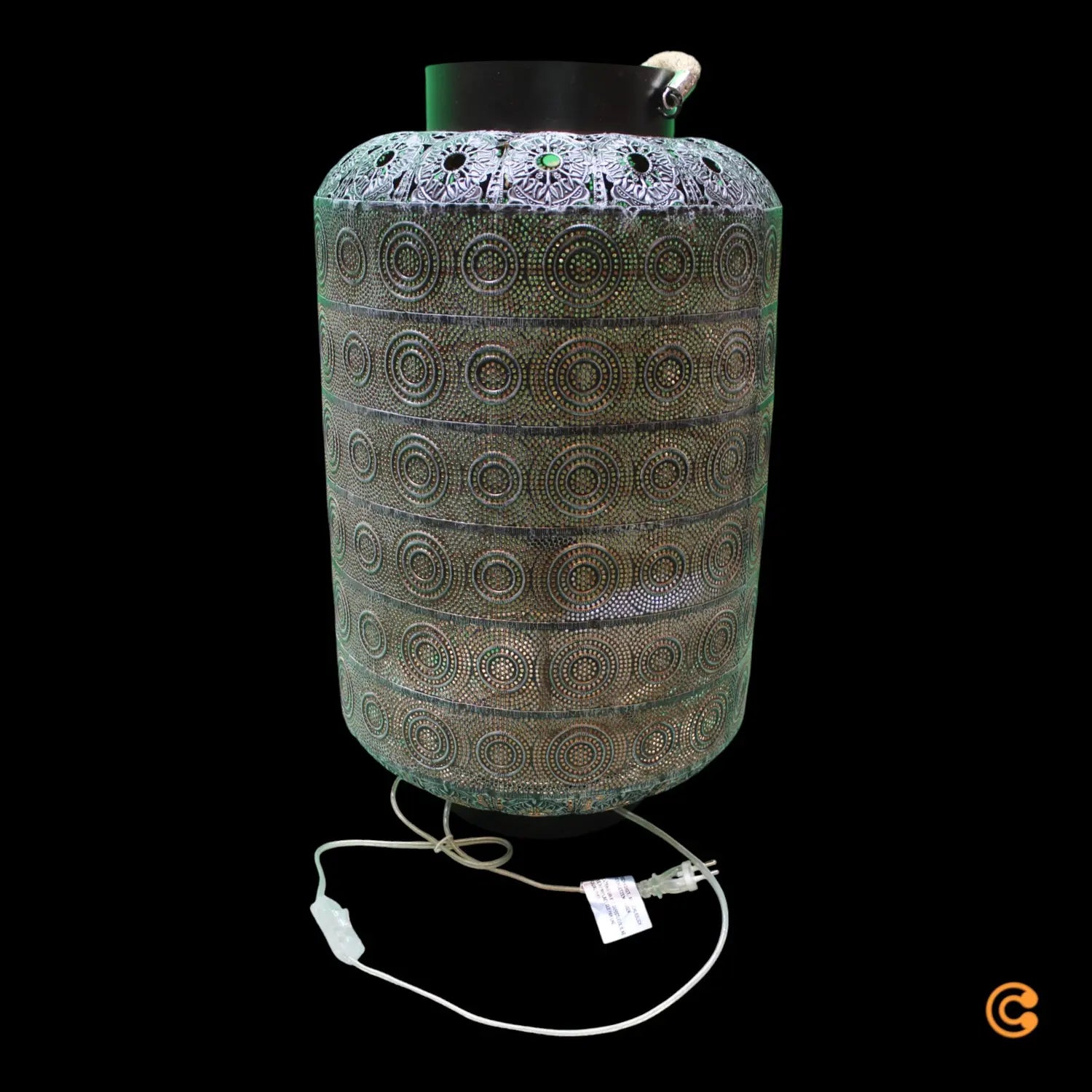 B-Ware Kare Sultan Tischlampe Schreibtischlampe Büroleuchte Im Orientstil E27 58 Cm - 4025621382157