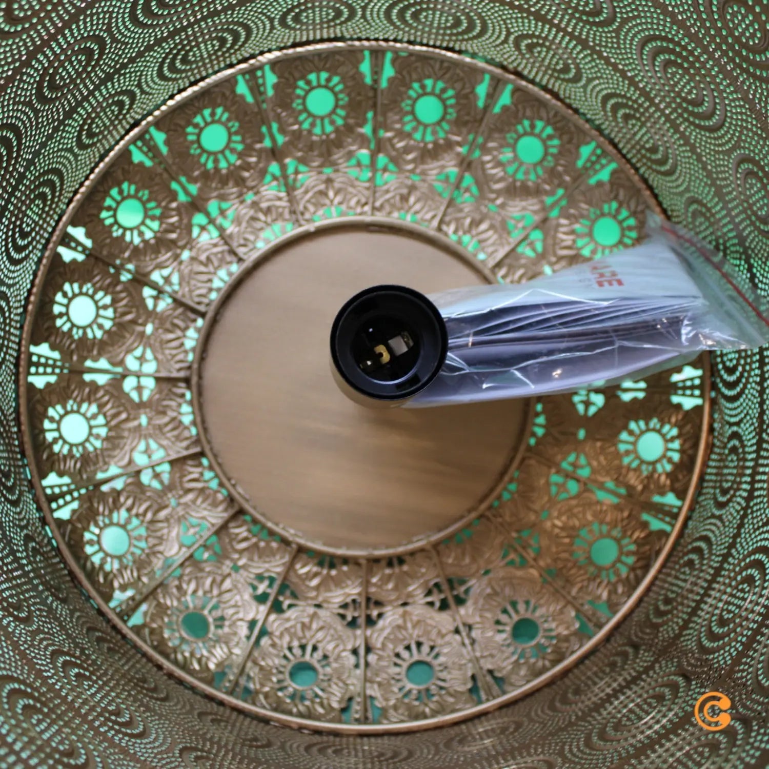 B-Ware Kare Sultan Tischlampe Schreibtischlampe Büroleuchte Im Orientstil E27 58 Cm - 4025621382157