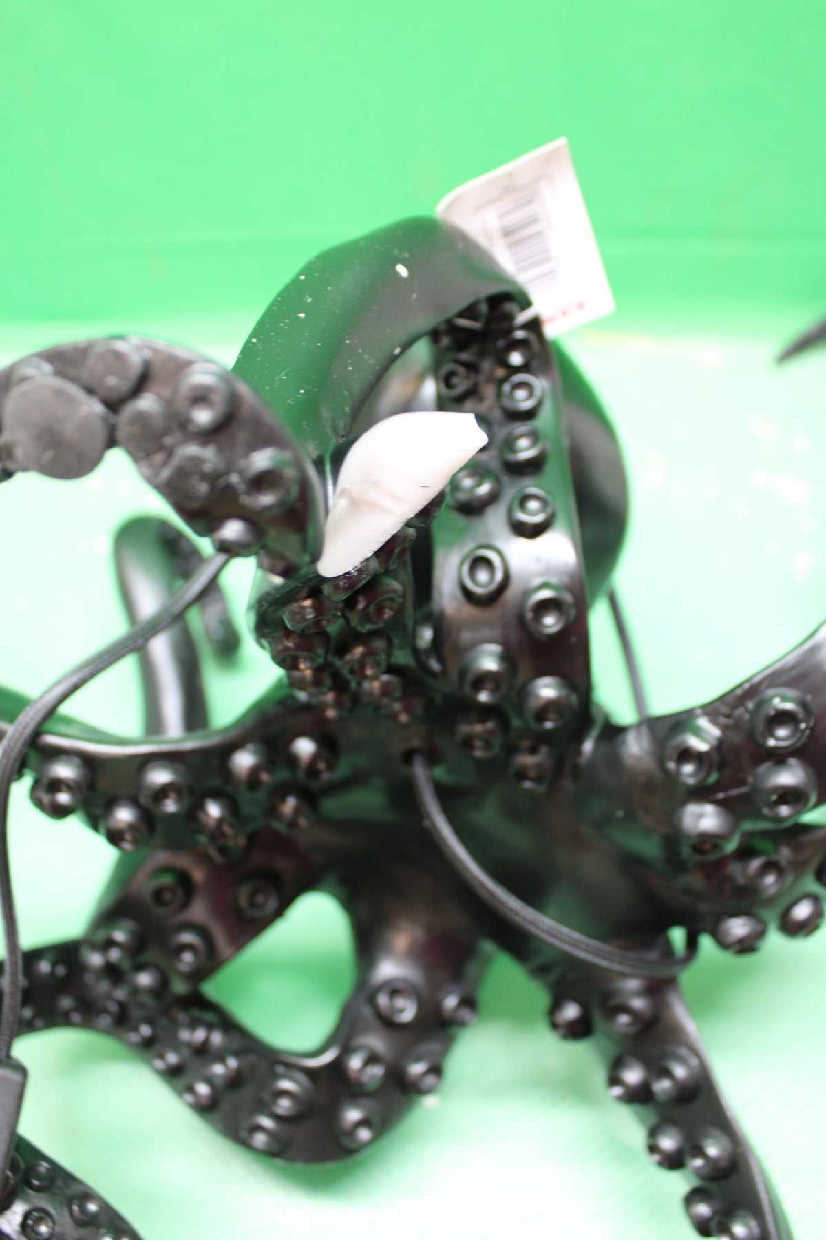 KARE Tischleuchte Octopus schwarz Textil Kunstharz 47cm LED SIEHE TEXT/FOTO - 4025621564089