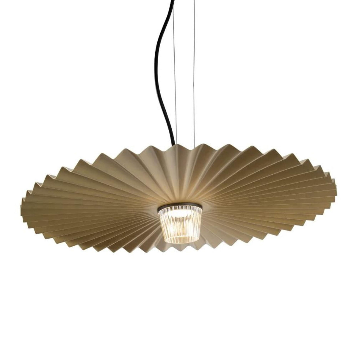 Karman Pendelleuchte Hängeleuchte LED Gonzaga Messing Aluminium Rund - 8032956313059