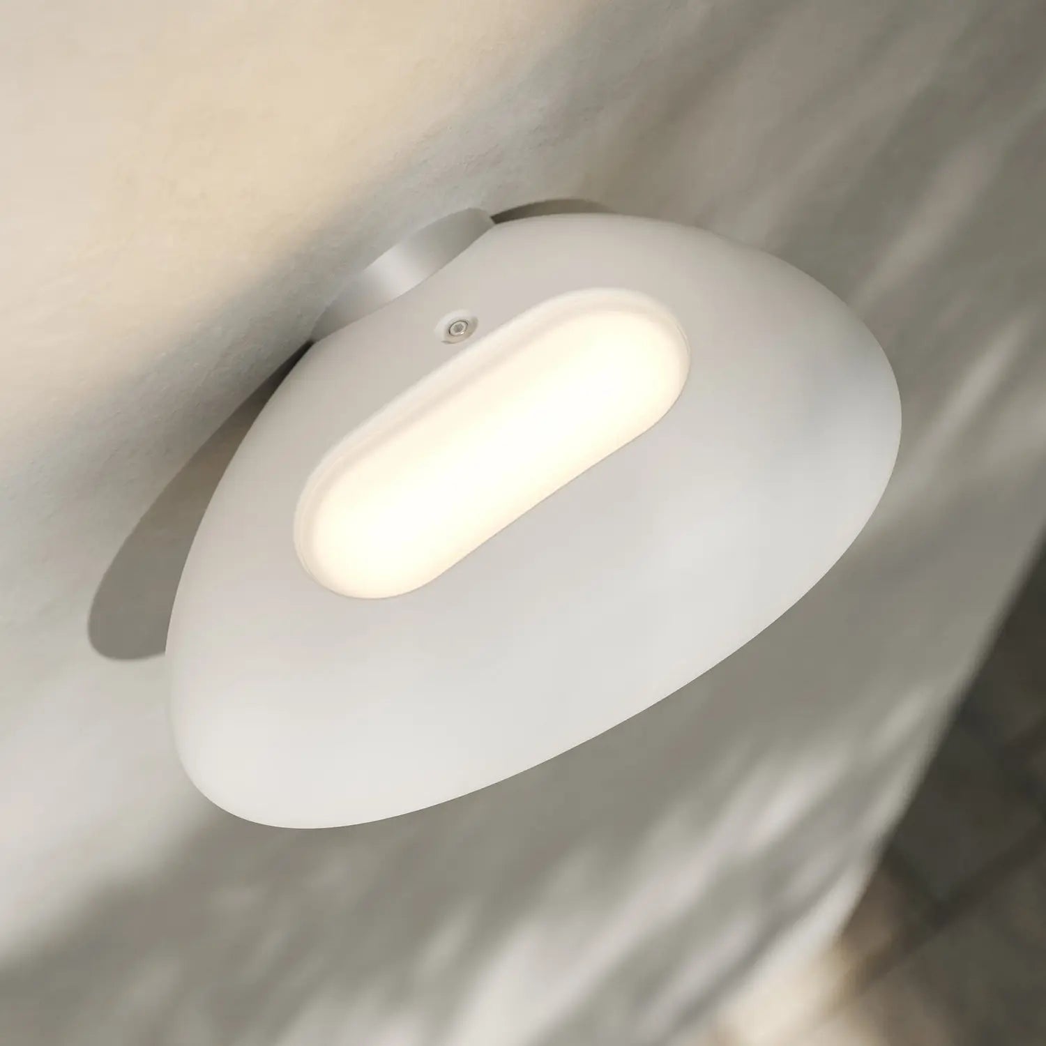B-Ware Karman Led Außenwandlampe Wandleuchte Außenbeleuchtung Flò Weiß Kunstharz Ip55 - 8059772338141