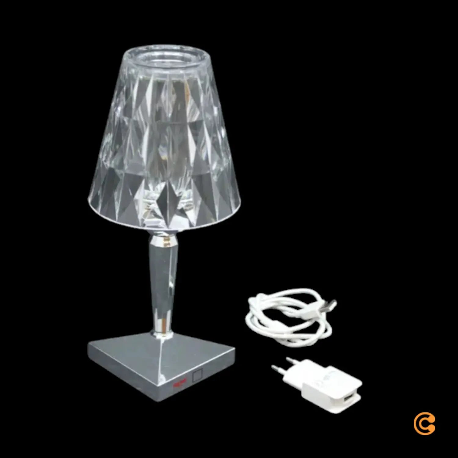 D-Ware Kartell Tischlampe Leuchte Led Klar Kunststoff Battery Ip54 Defektware - 8058967199680
