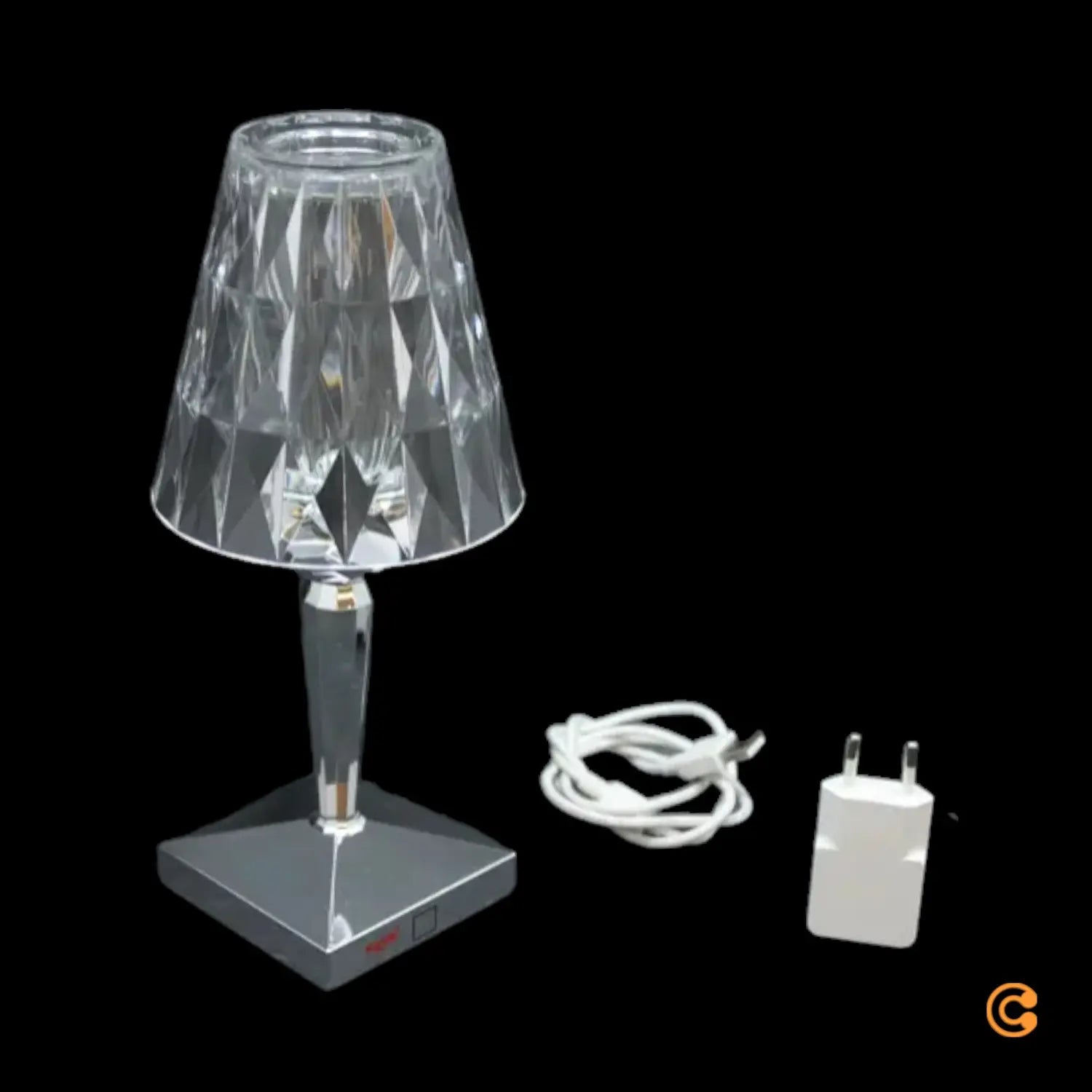 D-Ware Kartell Tischlampe Leuchte Led Klar Kunststoff Battery Ip54 Defektware - 8058967199680
