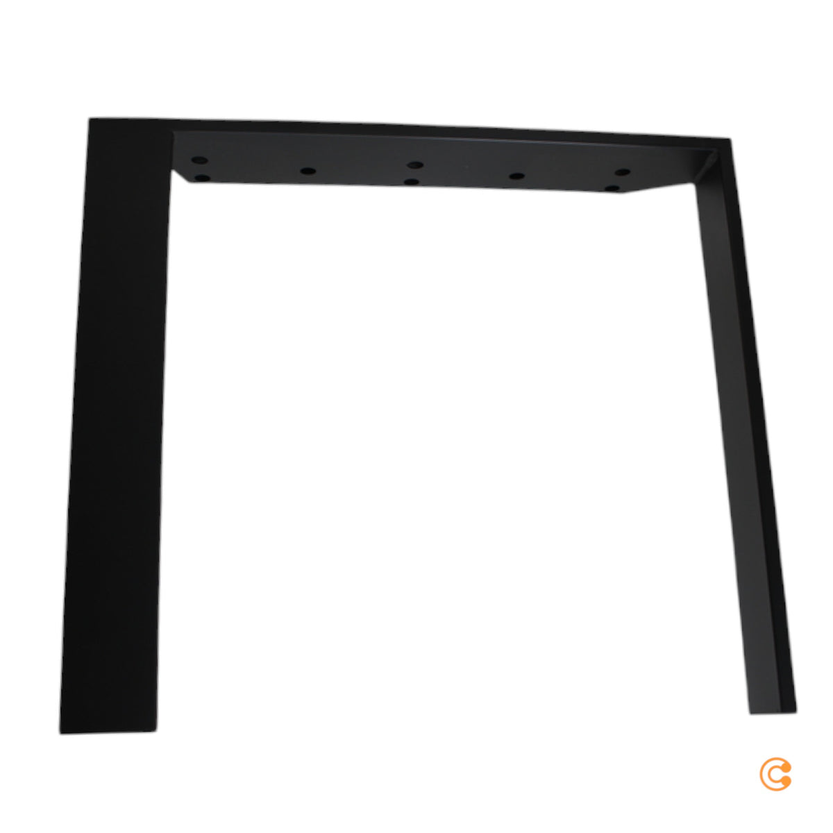 Kartell Beine für Tisch Four Schwarz aus Stahl 1 Paar stabil modern - 8058967119756