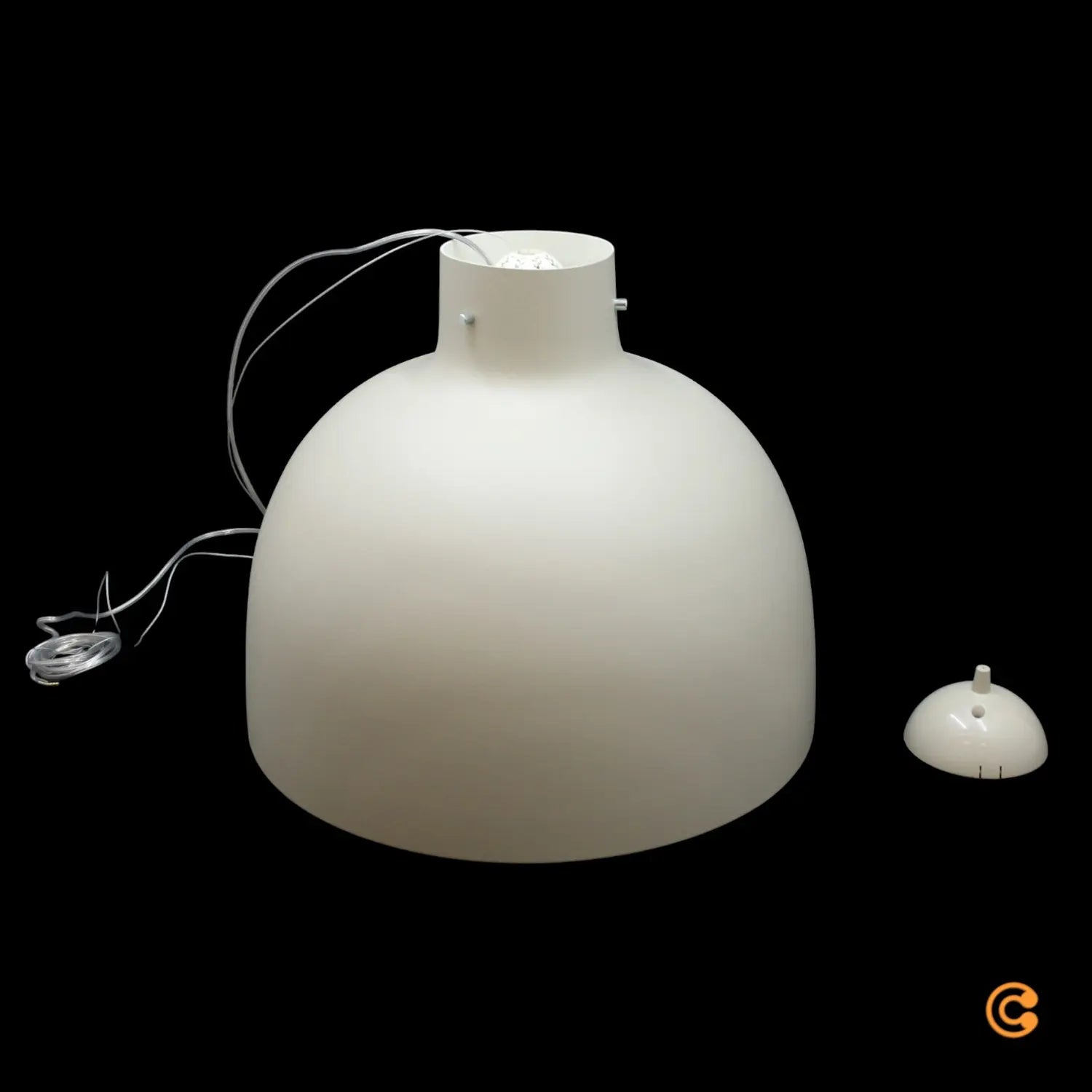 B-Ware Kartell Hängeleuchte Pendelleuchte Bellissima Lampe Taupe Matt Polymer E27 Led - 8058967276404