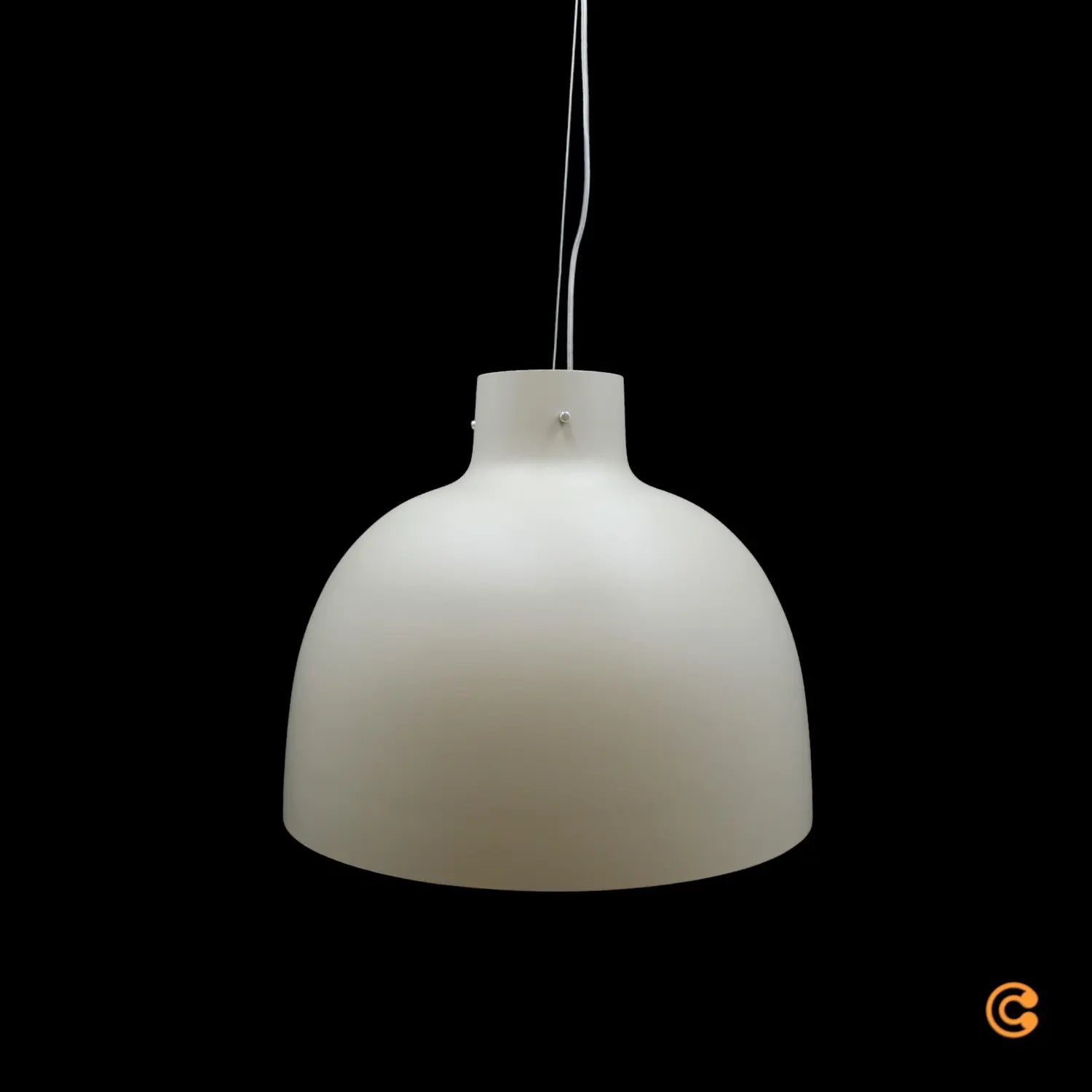 B-Ware Kartell Hängeleuchte Pendelleuchte Bellissima Lampe Taupe Matt Polymer E27 Led - 8058967276404