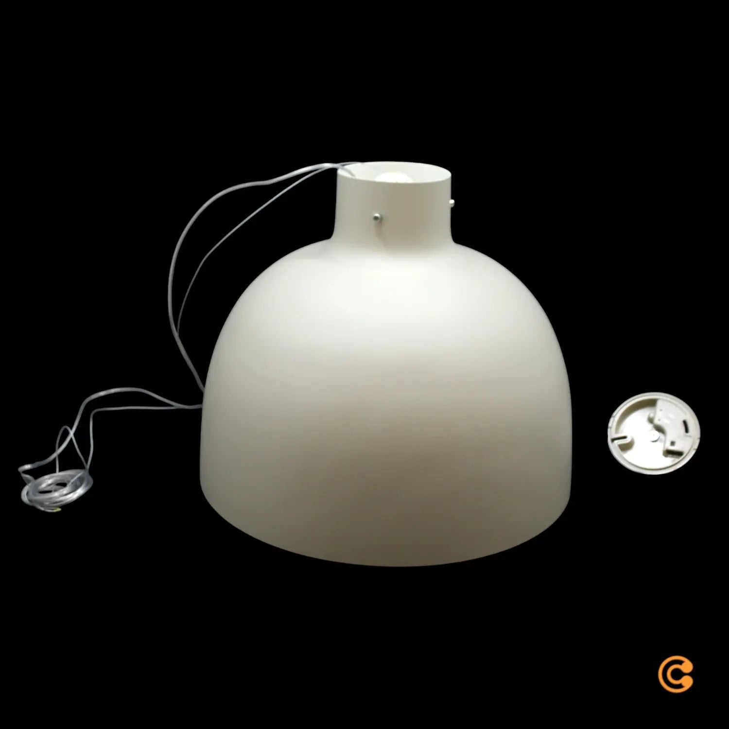 B-Ware Kartell Hängeleuchte Pendelleuchte Bellissima Lampe Taupe Matt Polymer E27 Led - 8058967276404