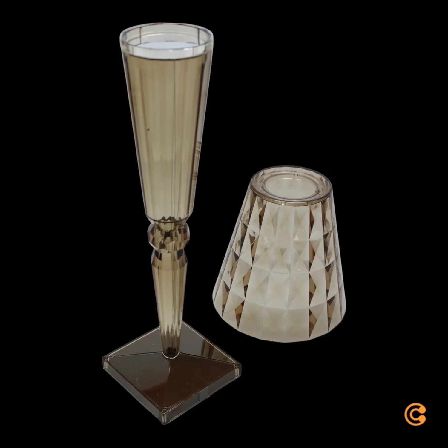 B-Ware Kartell Big Battery Akku Tischlampe Tischlampe Leuchte 37,3cm Siehe Text/Foto - 8058967295313