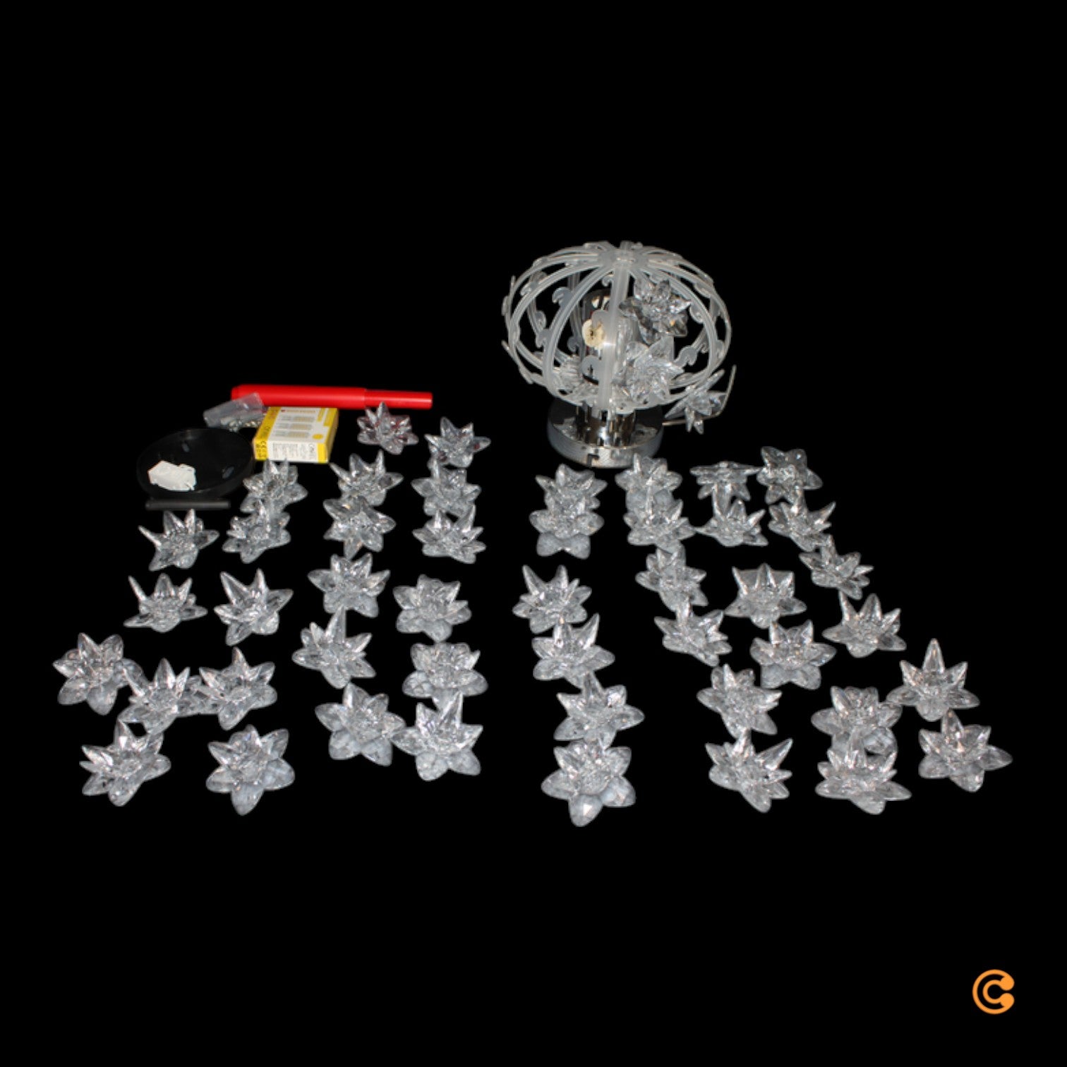 Kartell Bloom CW2 LED-Deckenleuchte 28cm G9 Deckenlampe Lampe Leuchte Spot Licht - 8058967093919